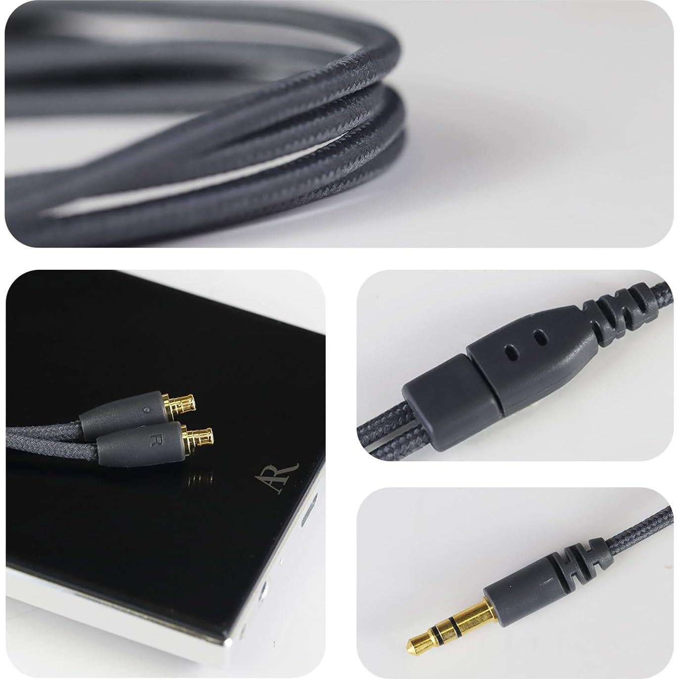 Cable de Reemplazo HBC13 A2DC okcsc 1.22m para Audio-Technica