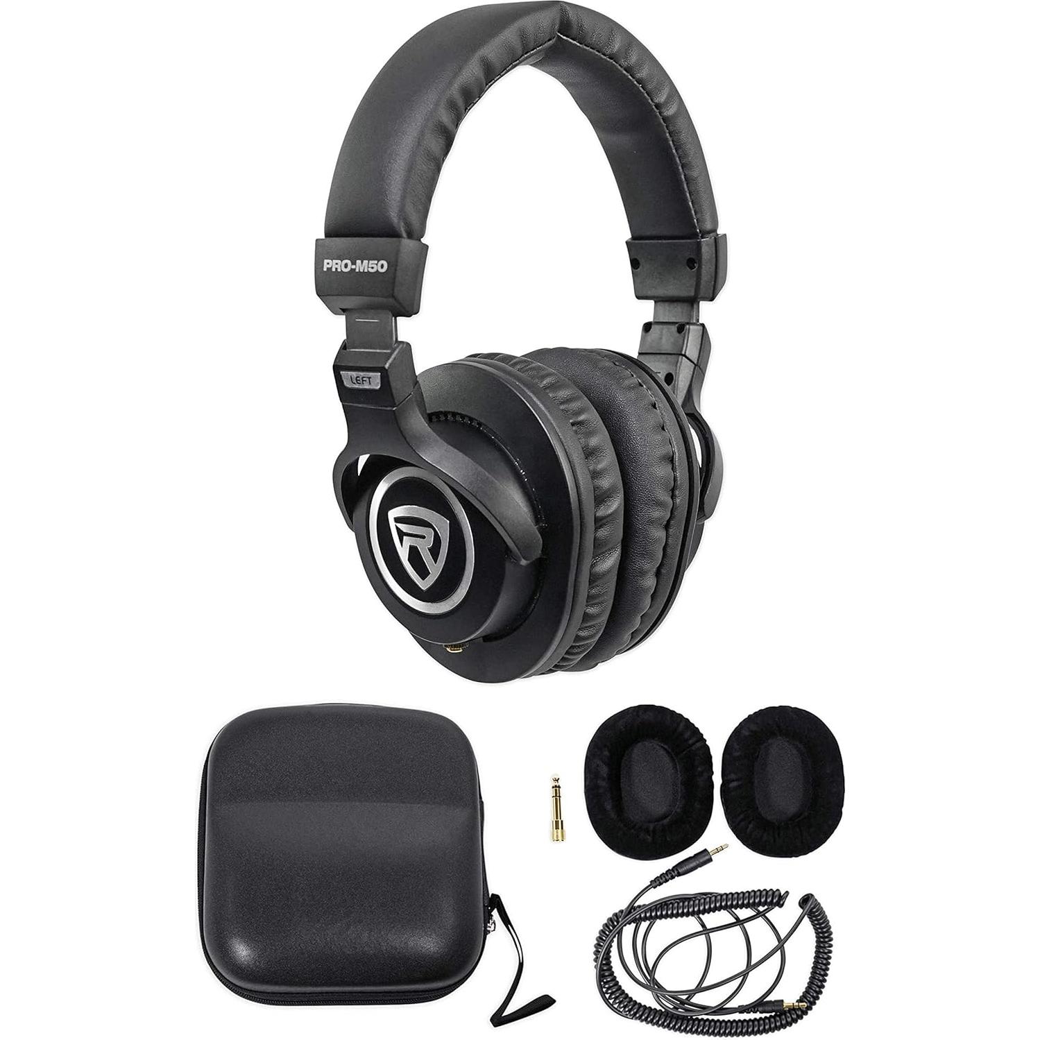 Micrófono de Condensador Audio-Technica AT4033A + Soporte + Auriculares PRO-M50