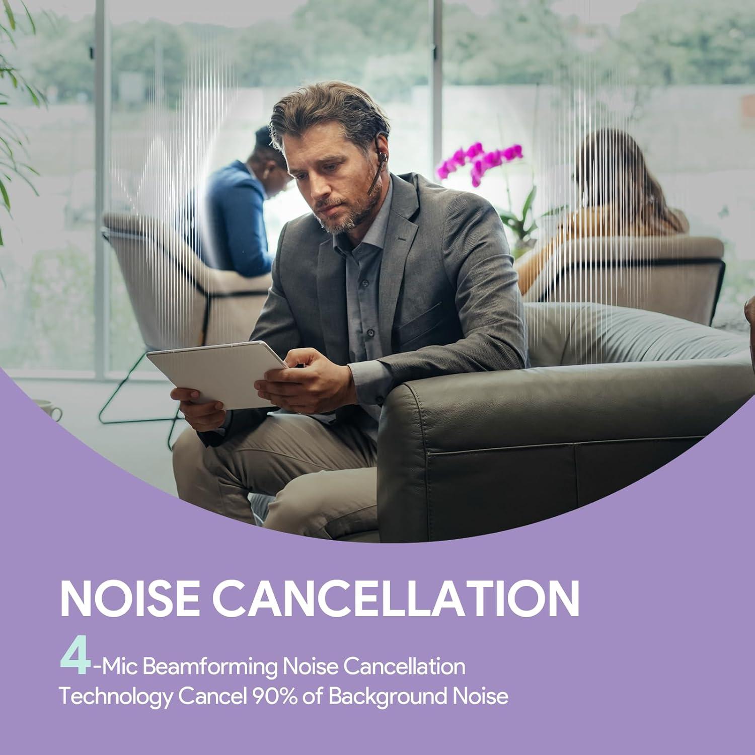 Auricular Bluetooth Yealink BH71 Pro, Cancelación de Ruido, 30h