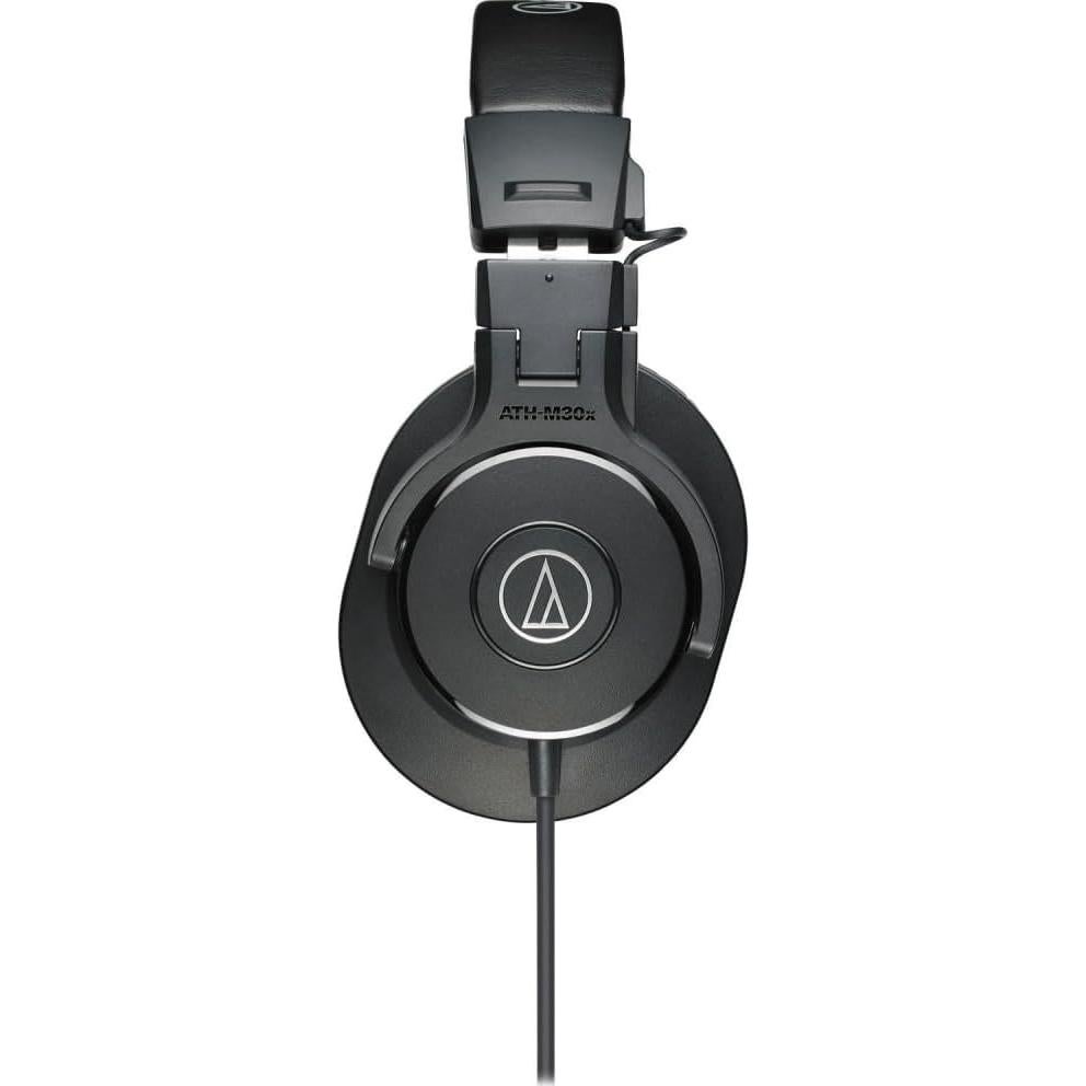Auriculares de Monitoreo Audio-Technica ATH-M30x + Soporte + Paño