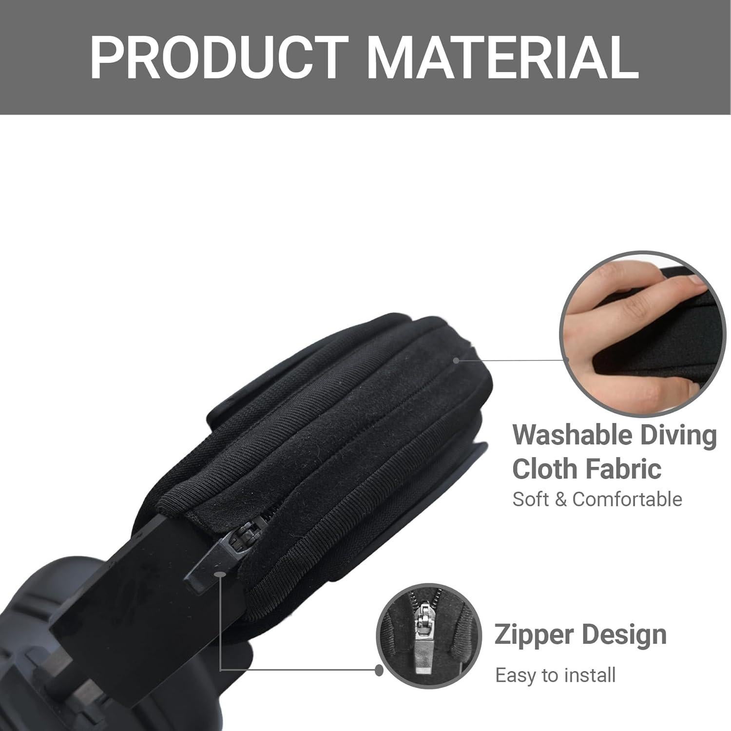 Cubierta de Diadema Universal Axuzsyx para Auriculares Sony, Beats, Bose