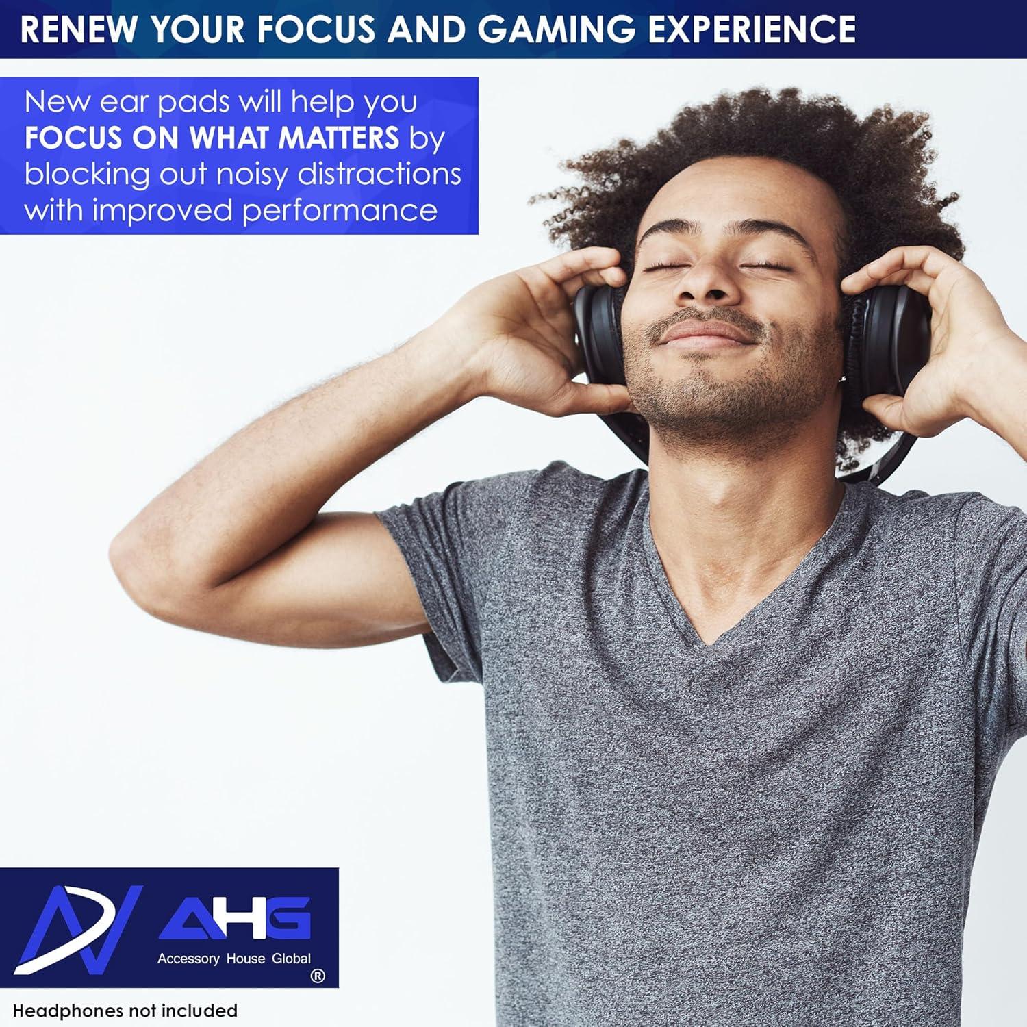 Almohadillas de Repuesto AHG para Auriculares Audio Technica