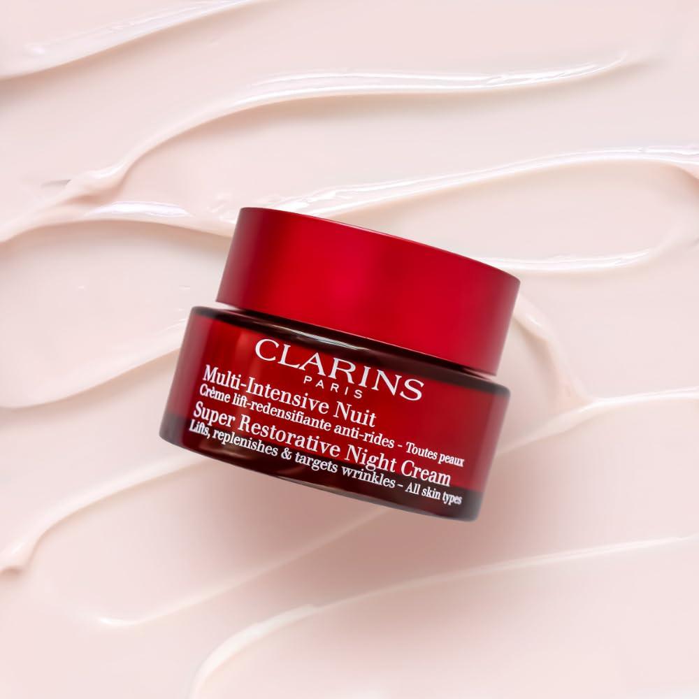 Crema Nocturna Restauradora Clarins 48g - Hidratante Antienvejecimiento