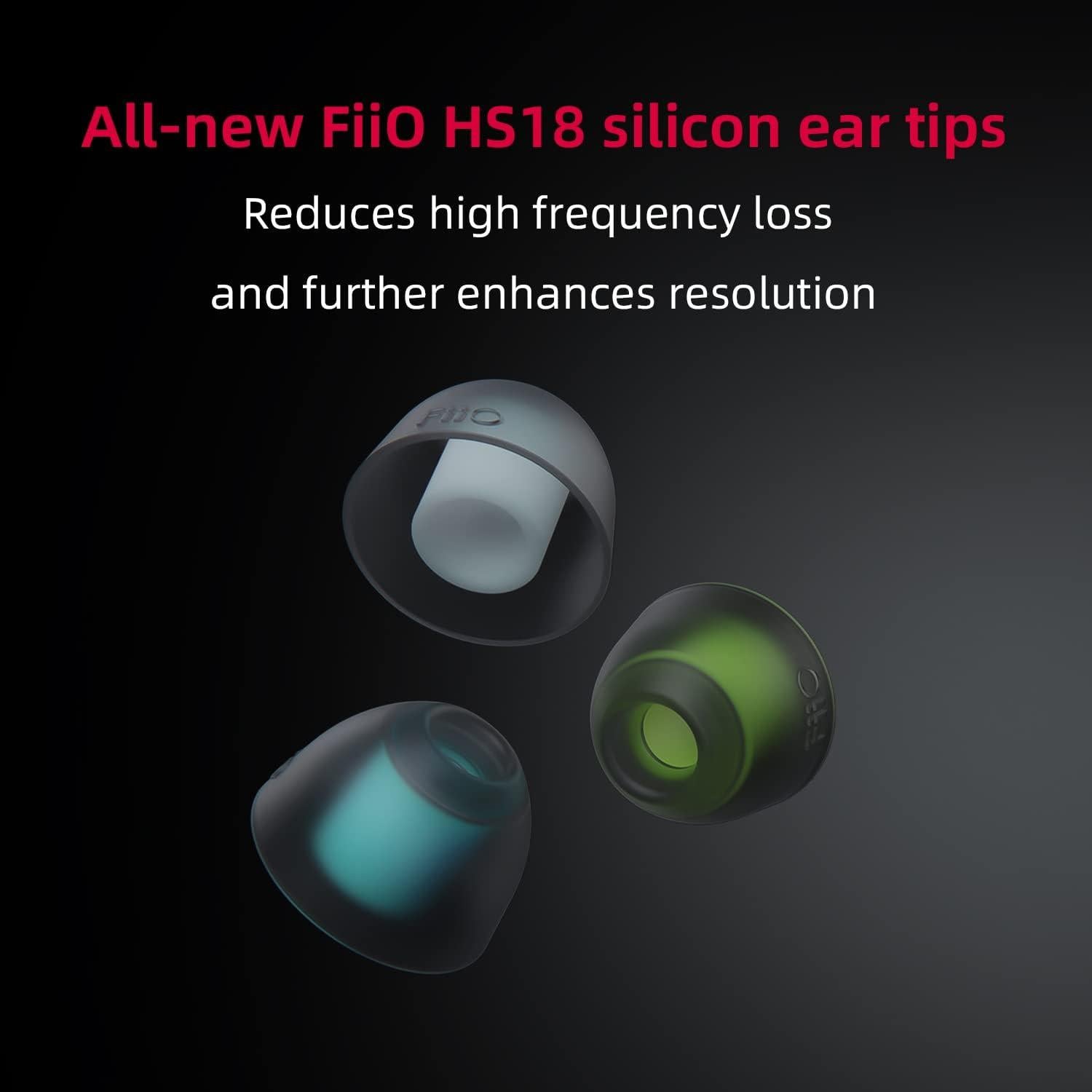 Auriculares in-ear FiiO FH7S HiFi 1DD+4BA 13.6mm 3.5mm