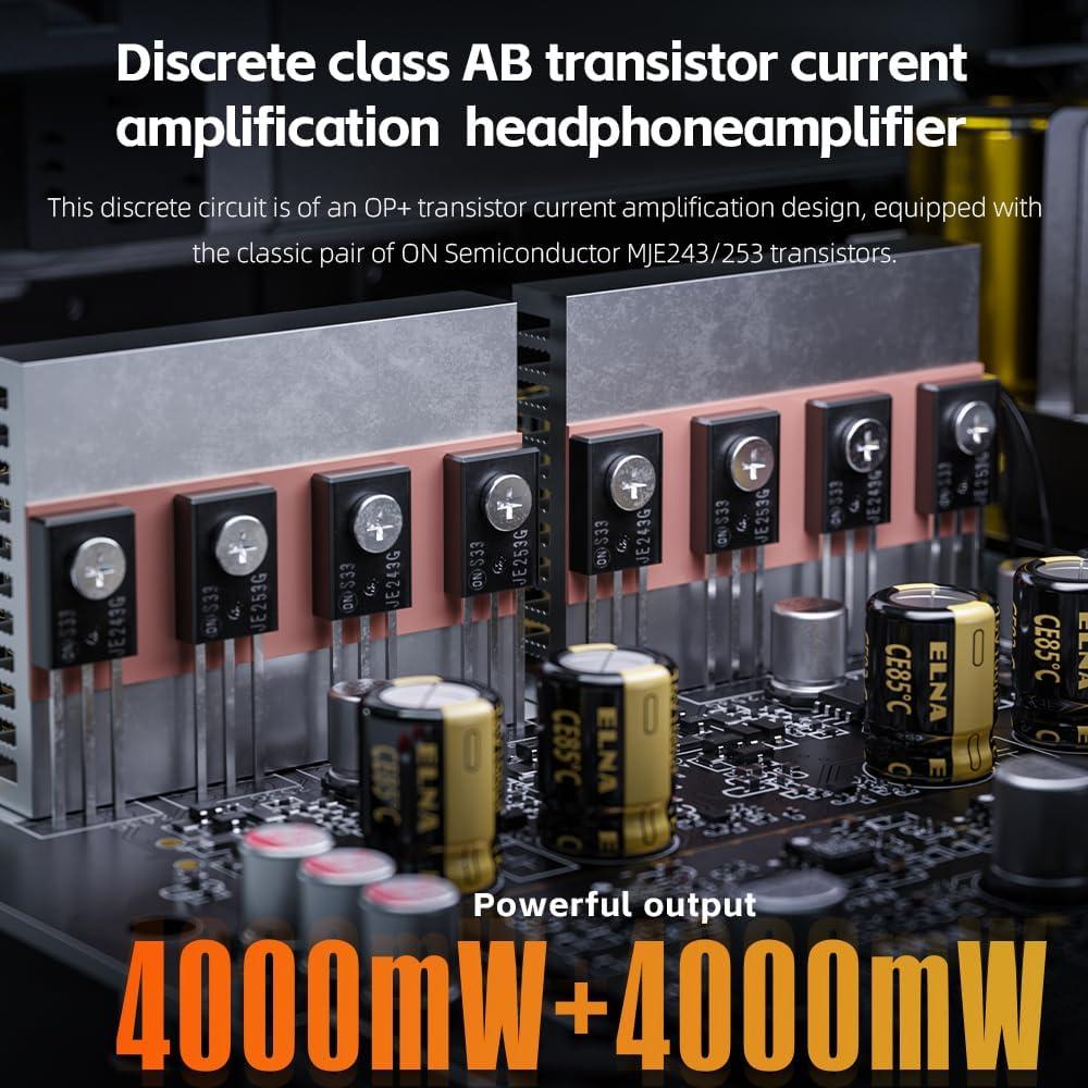 FiiO K17 DAC Amplificador de Auriculares 32Bit/768kHz Negro