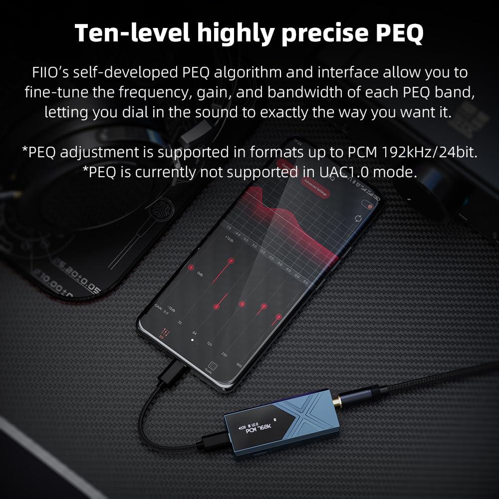 DAC USB FiiO KA17 HiFi Portátil 3.5/4.4mm DSD512