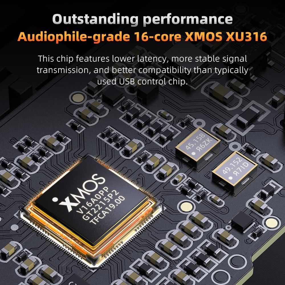 DAC USB FiiO KA17 HiFi Portátil 3.5/4.4mm DSD512