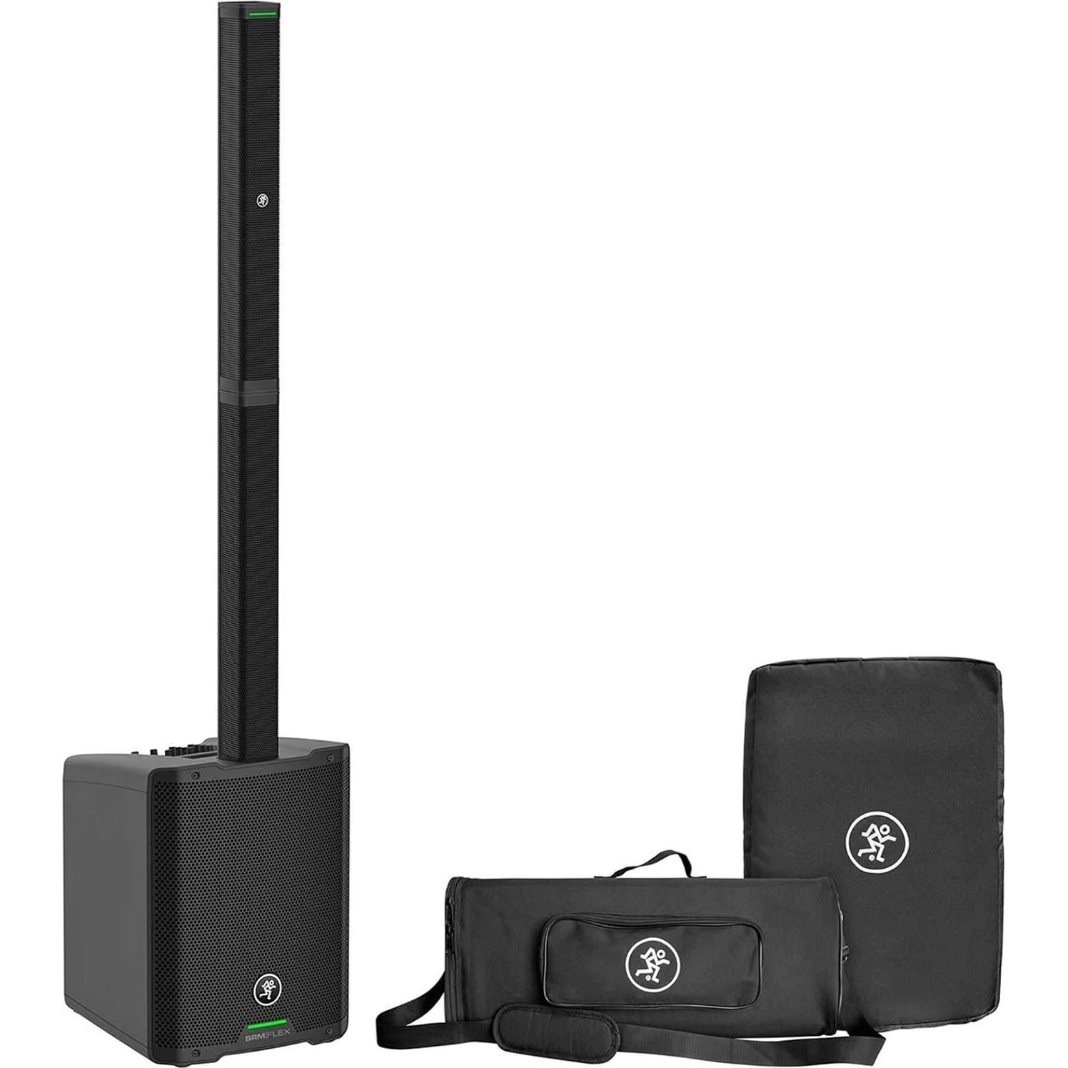 Sistema de Altavoces DJ Portátil Mackie SRM-Flex 1300W + Auriculares Audio Technica ATH-M50X