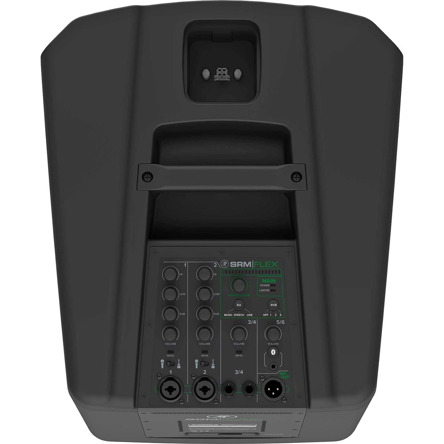 Sistema de Altavoces DJ Portátil Mackie SRM-Flex 1300W + Auriculares Audio Technica ATH-M50X