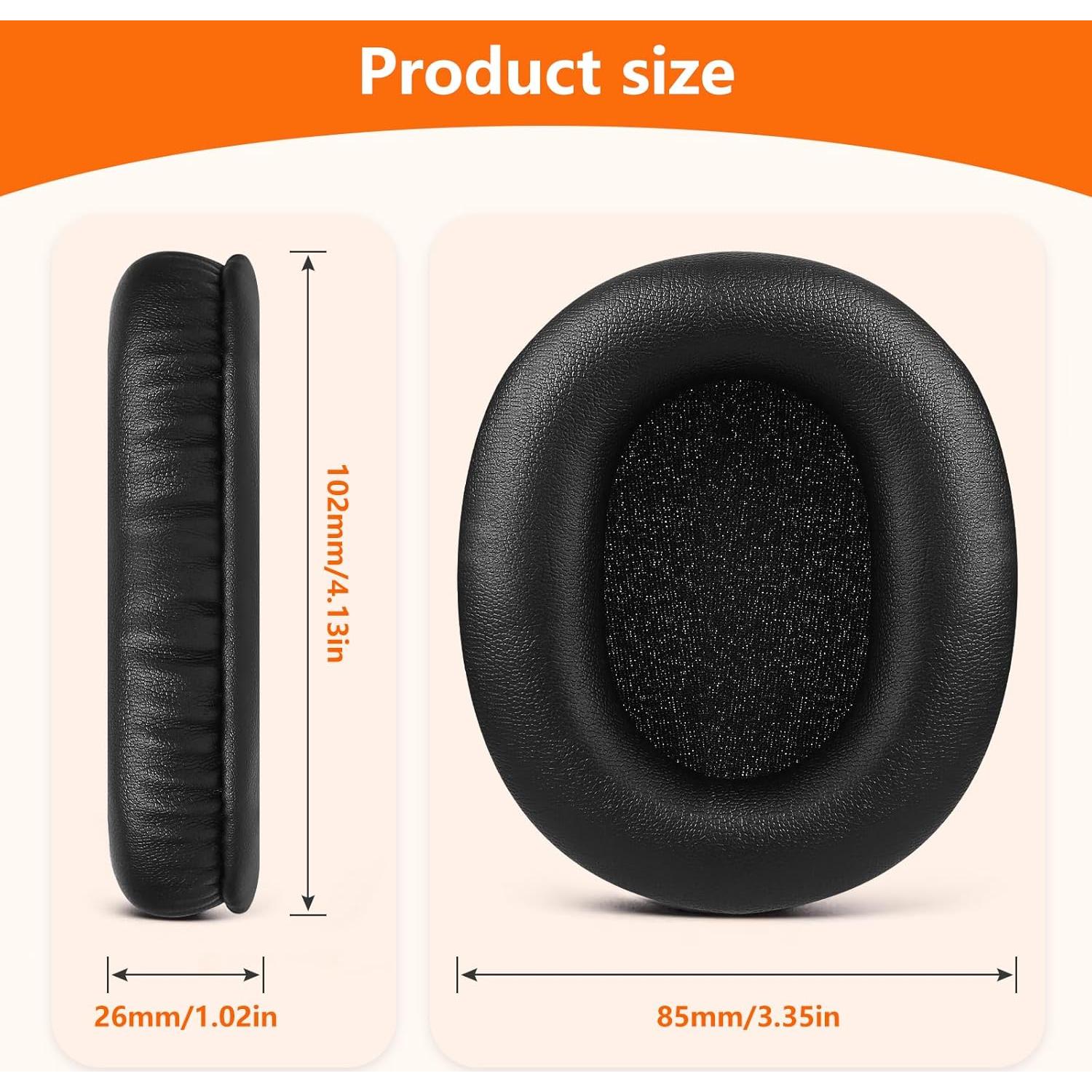 Almohadillas de Reemplazo Toyoso para Auriculares Audio-Technica y Más