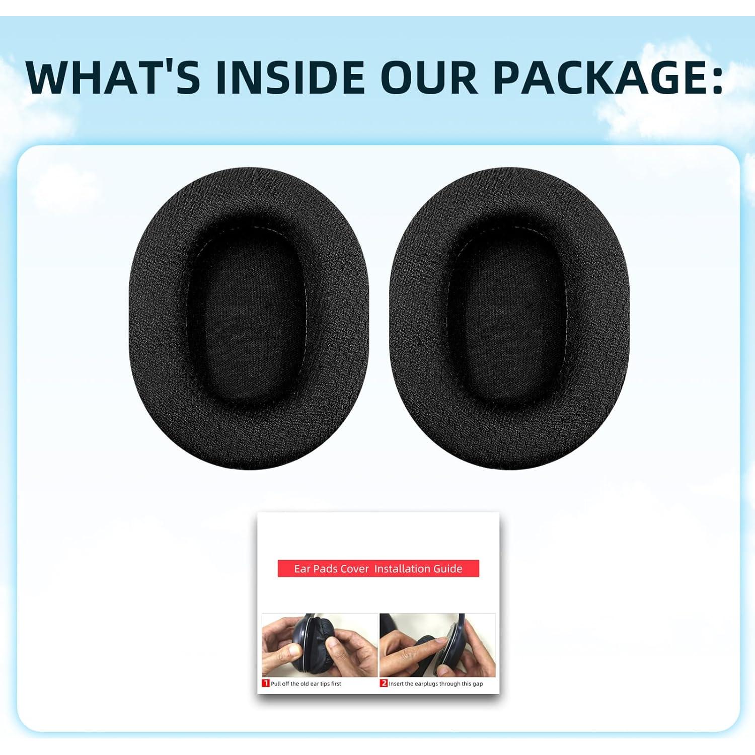 Cojines de oído Audio Technica ATH M50X M40X M30X MSR7 - Negro