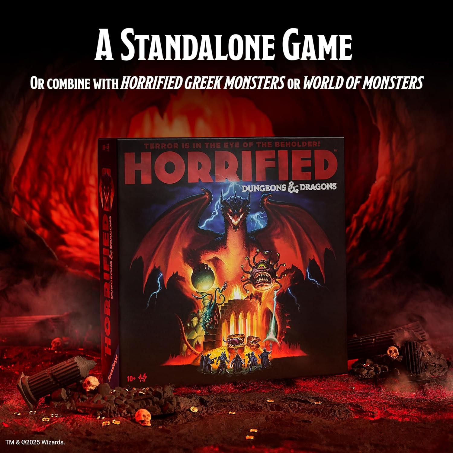 Juego de Mesa Cooperativo Ravensburger Horrified D&D 1-5 Jugadores