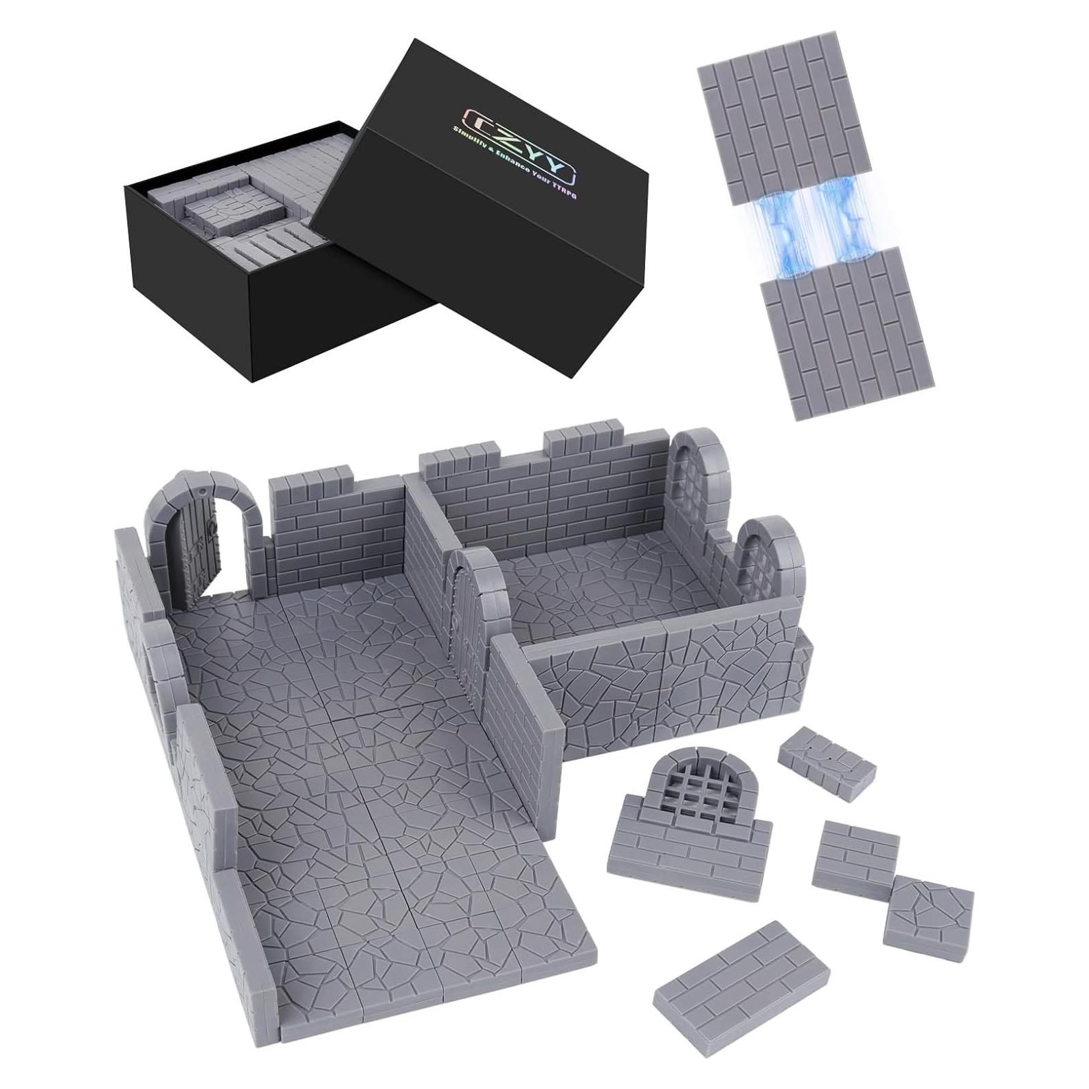 Conjunto de Baldosas Magnéticas CZYY - 58 Piezas para D&D