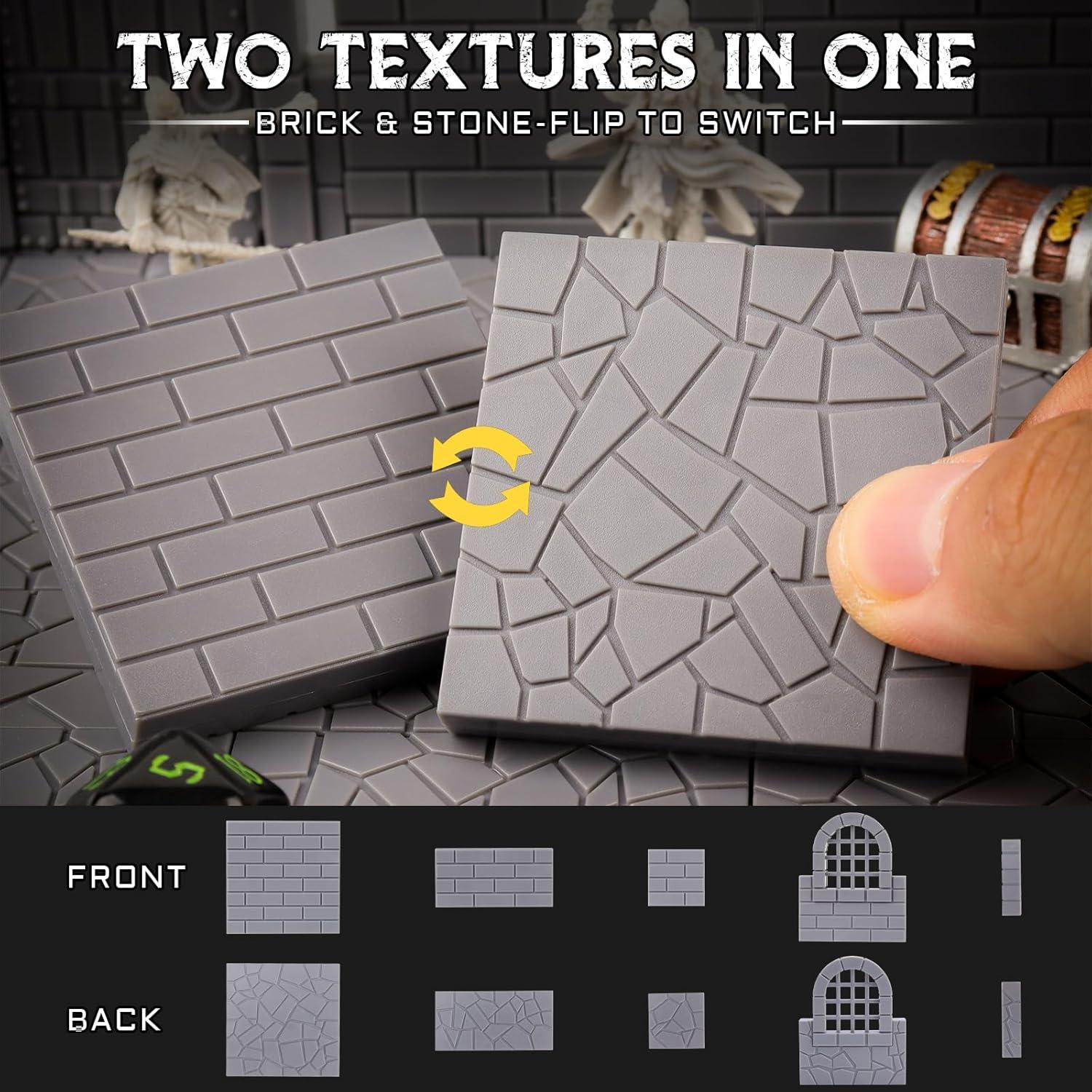 Conjunto de Baldosas Magnéticas CZYY - 58 Piezas para D&D