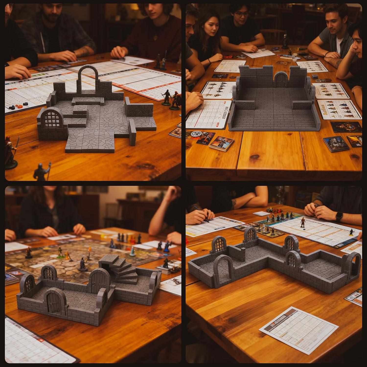 Conjunto de Baldosas Magnéticas CZYY - 58 Piezas para D&D