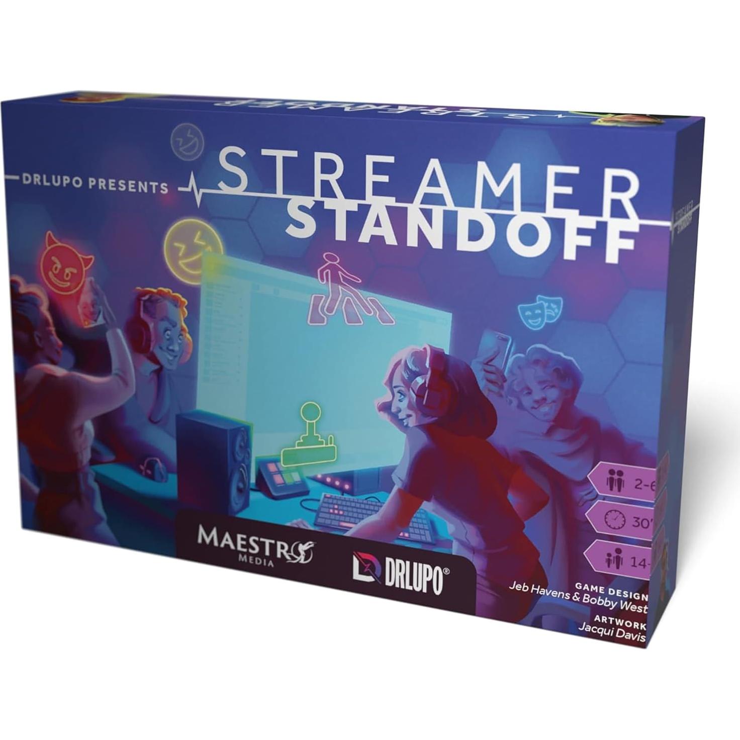 Juego de Mesa Enfrentamiento de Streamers - Maestro Media