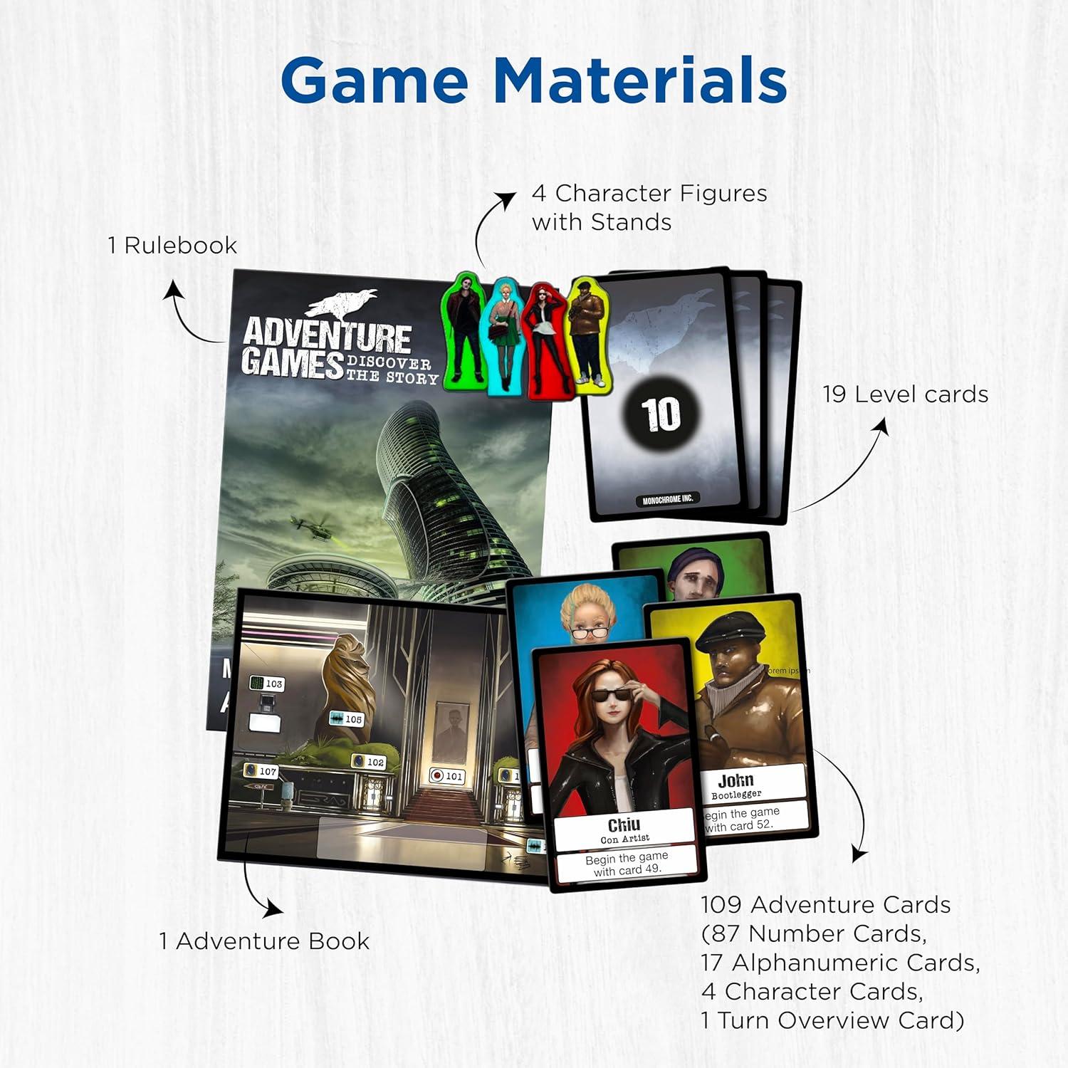 Juego de Aventura Monocromo Inc. Thames & Kosmos 1-4 Jugadores