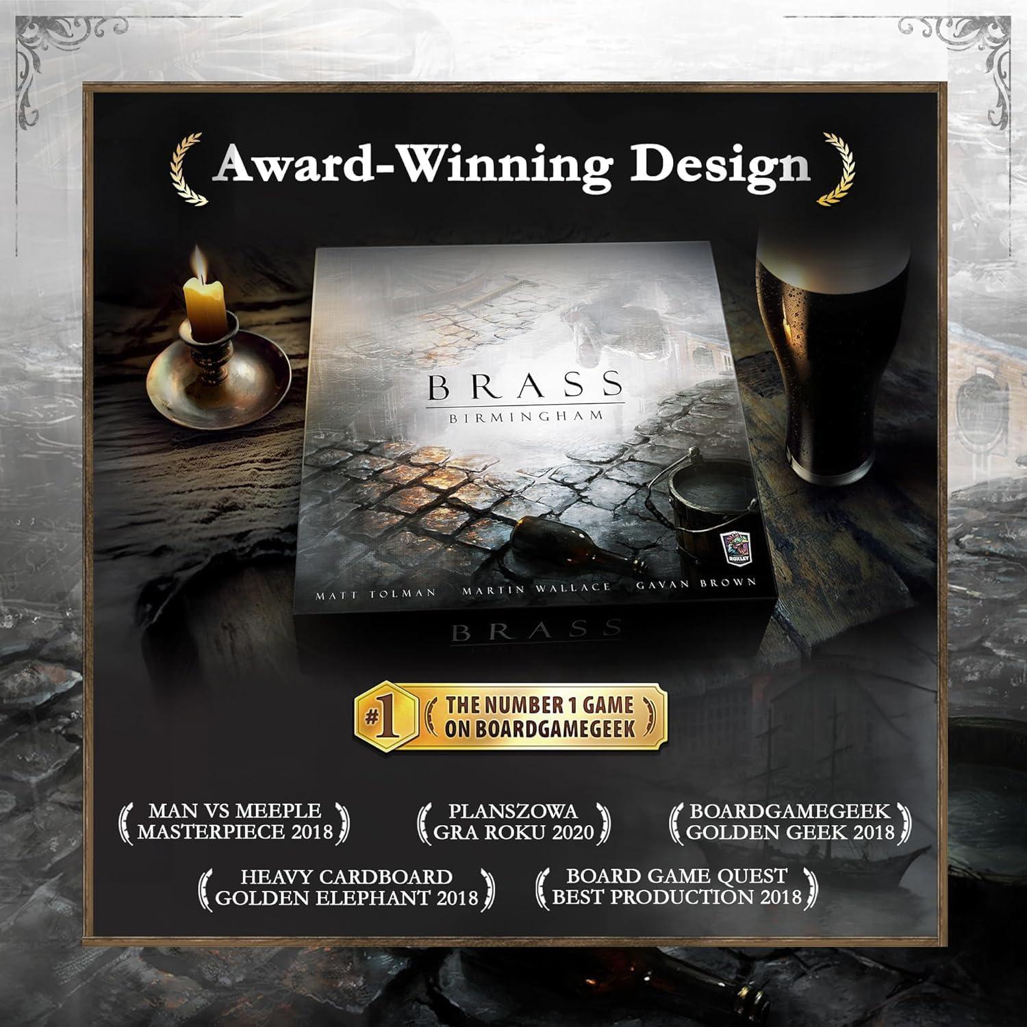 Juego de Mesa Brass: Birmingham - Roxley Games, 2-4 Jugadores