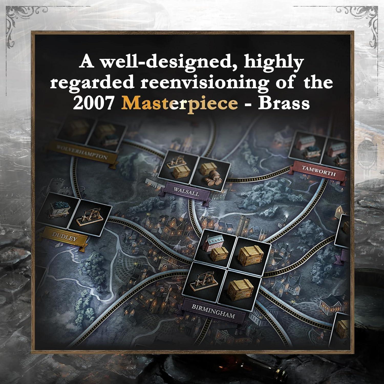 Juego de Mesa Brass: Birmingham - Roxley Games, 2-4 Jugadores