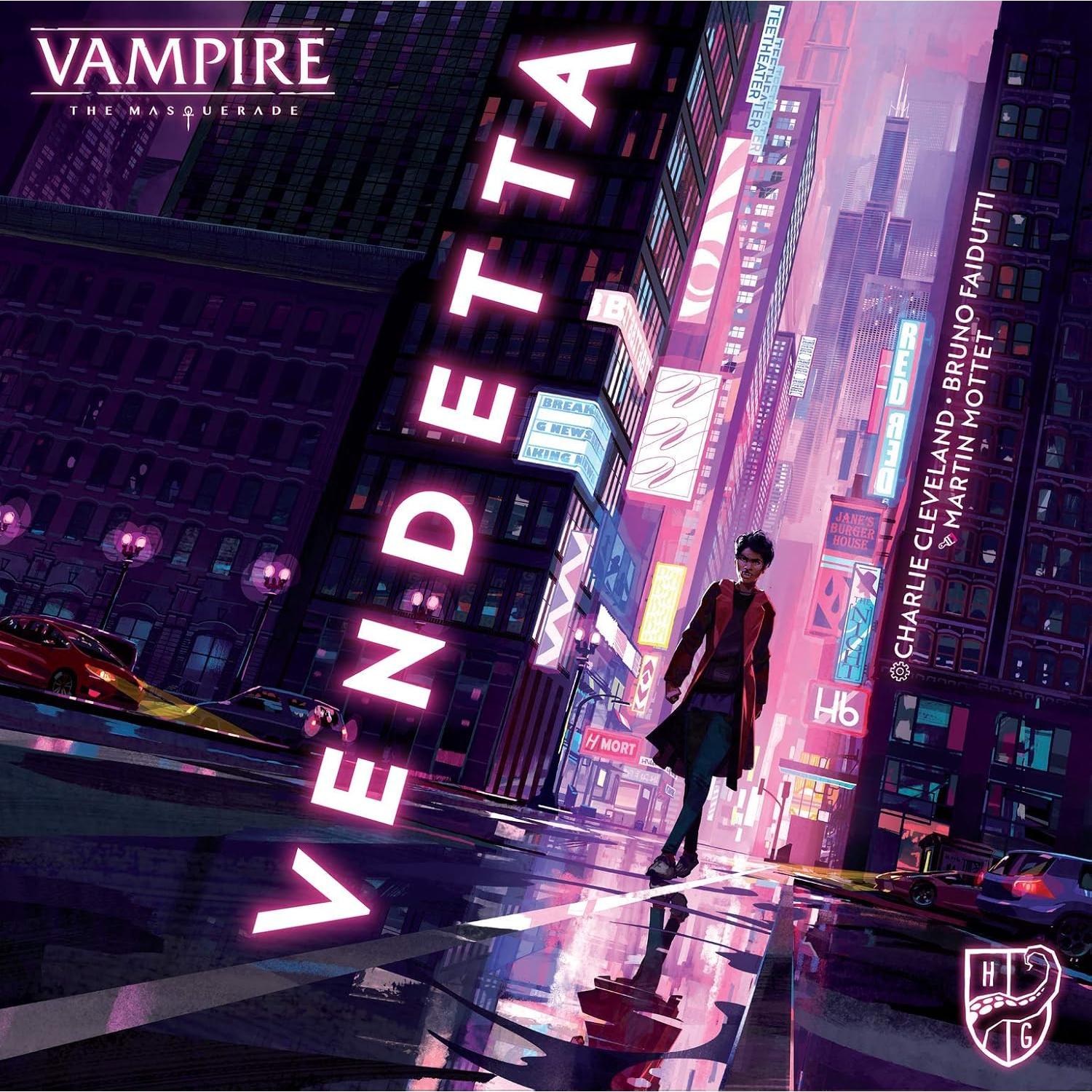 Juego de Mesa Vampiro La Mascarada Vendetta - 3 a 5 Jugadores