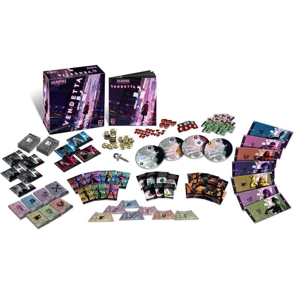 Juego de Mesa Vampiro La Mascarada Vendetta - 3 a 5 Jugadores