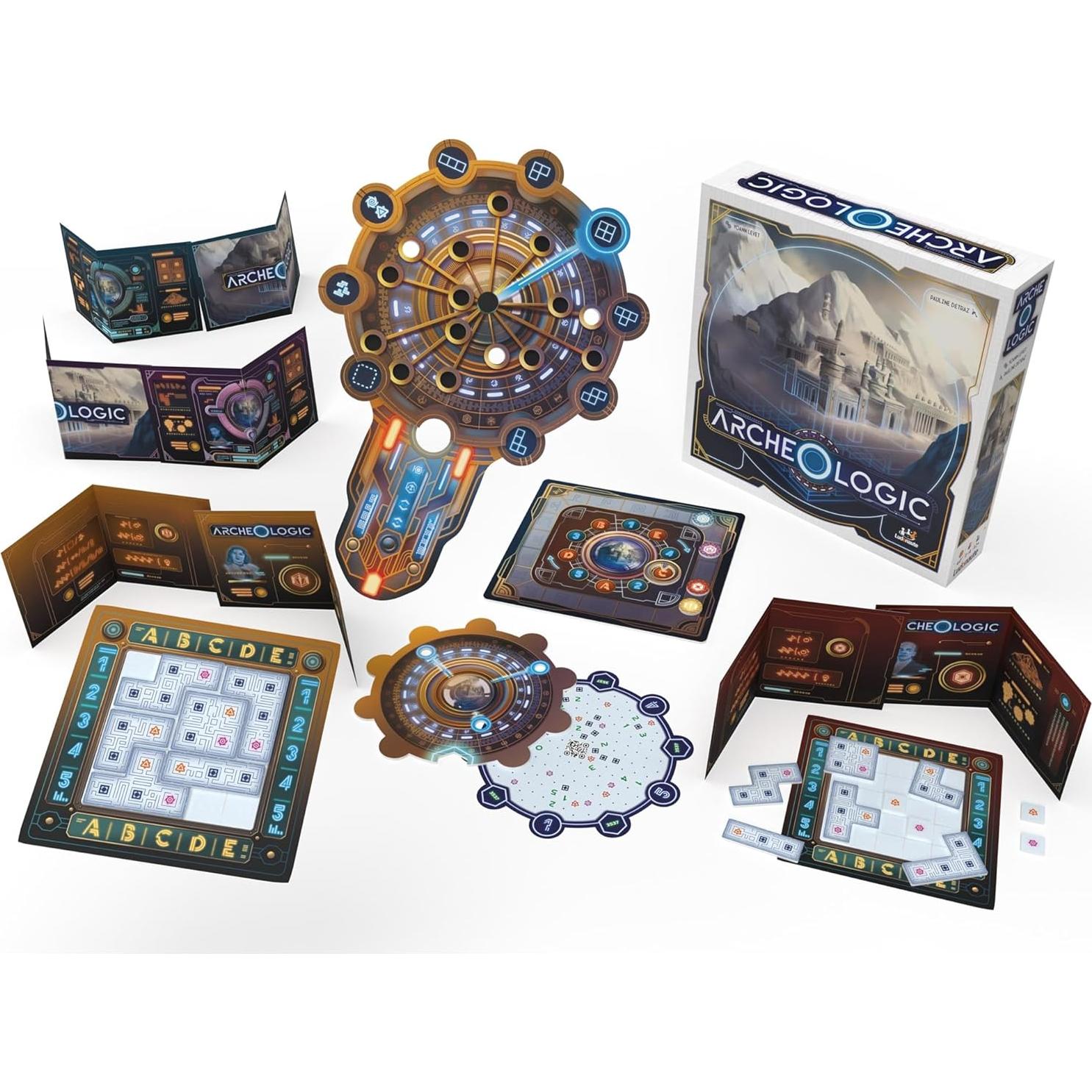 Juego de Mesa Archeo-Lógica - Deducción Competitiva 1-4 Jugadores