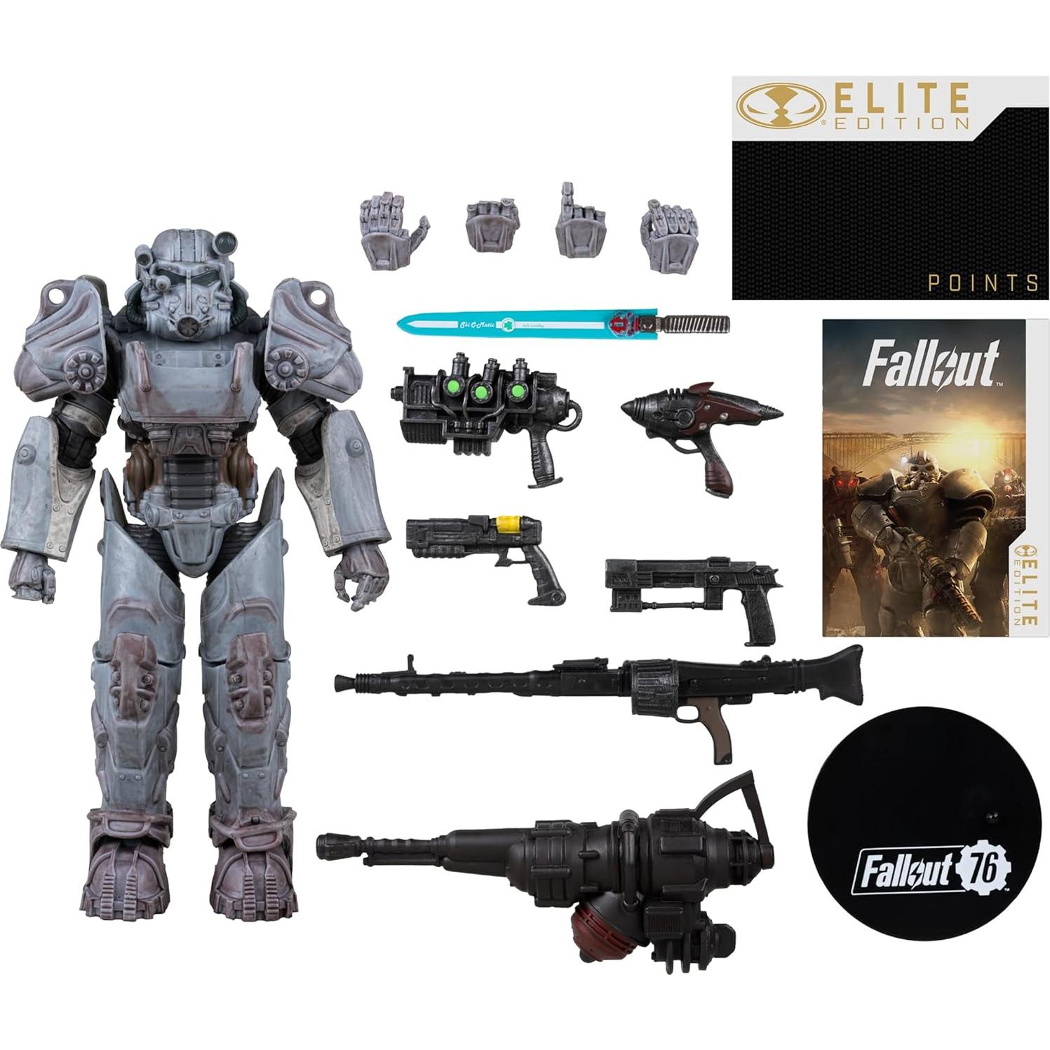 Figura de Acción Deluxe 7" McFarlane Fallout 76 T-60