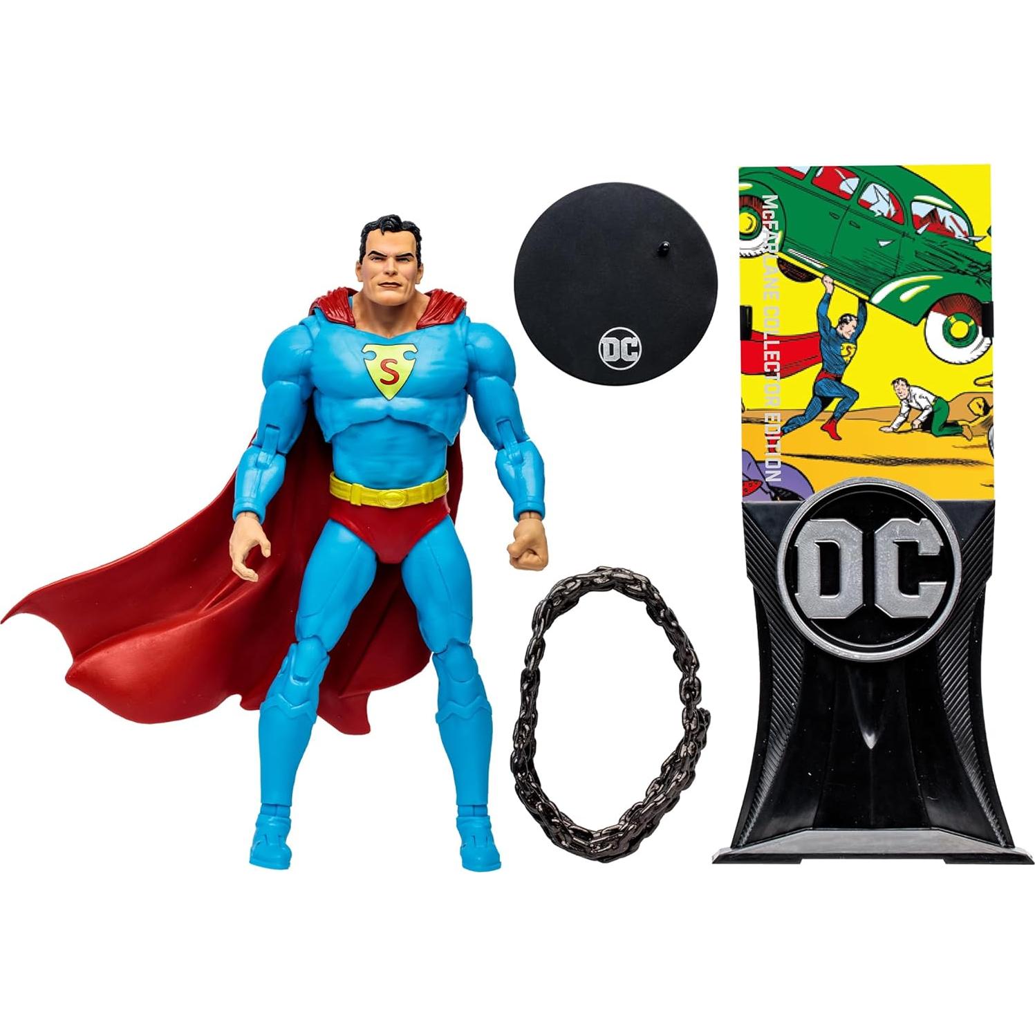 Figura Coleccionista Superman McFarlane 17 cm DC Multiverse