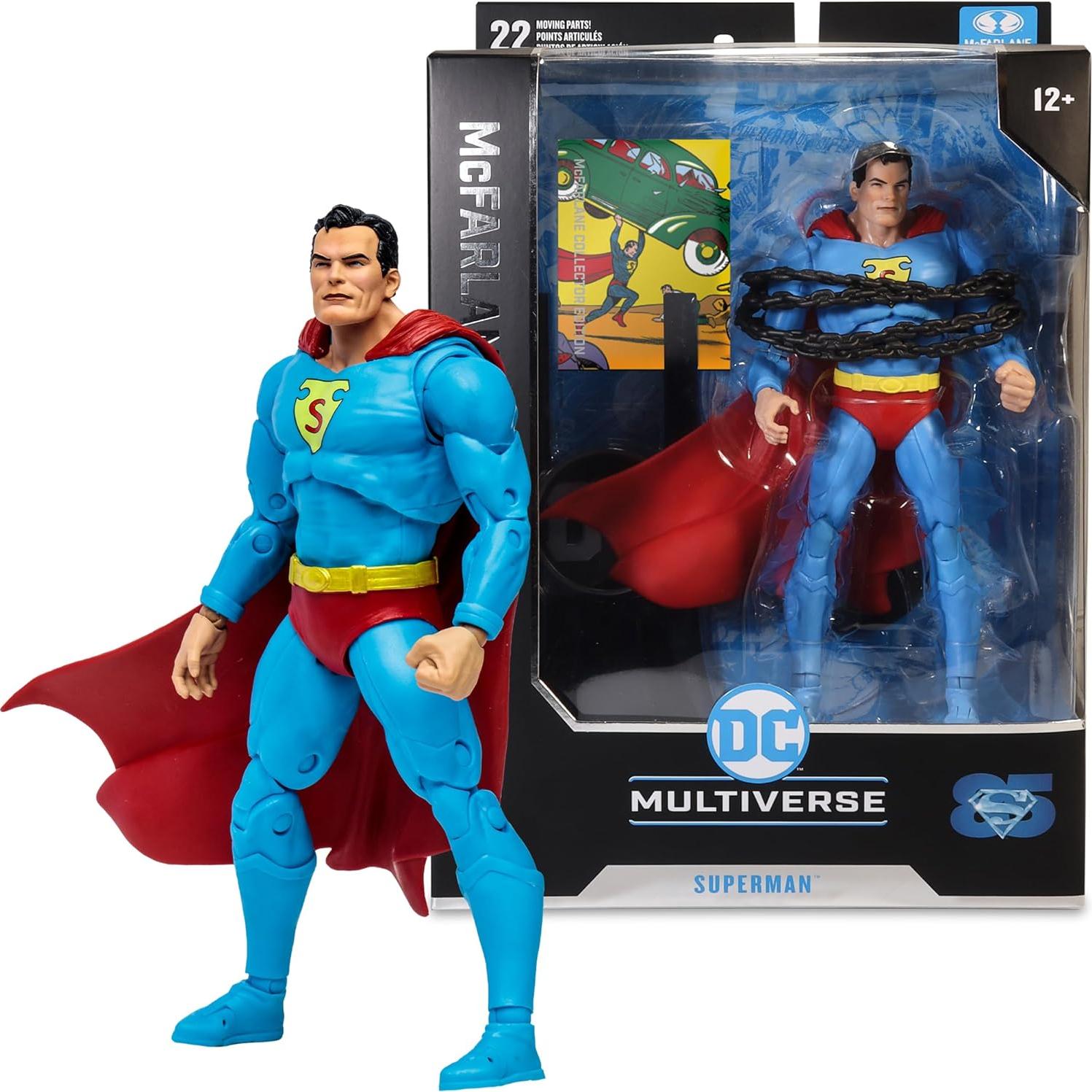 Figura Coleccionista Superman McFarlane 17 cm DC Multiverse
