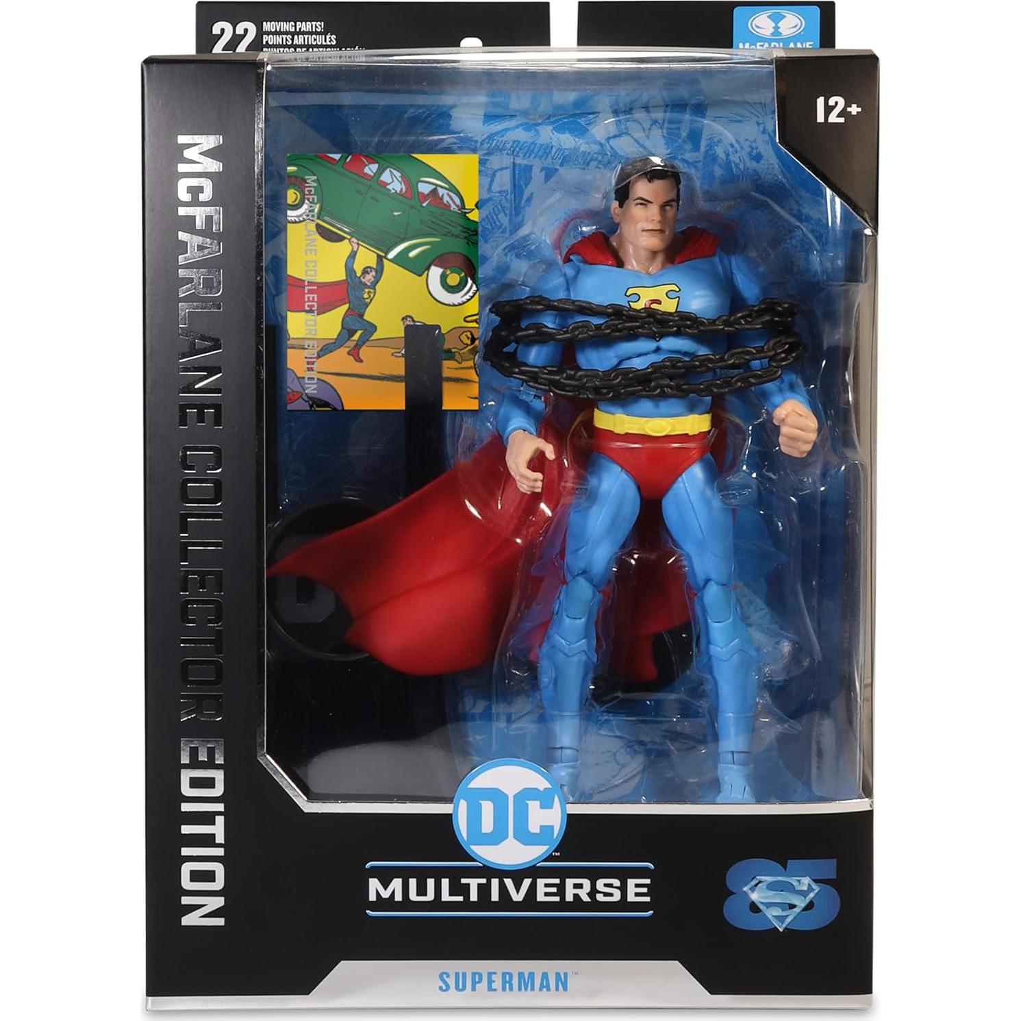 Figura Coleccionista Superman McFarlane 17 cm DC Multiverse