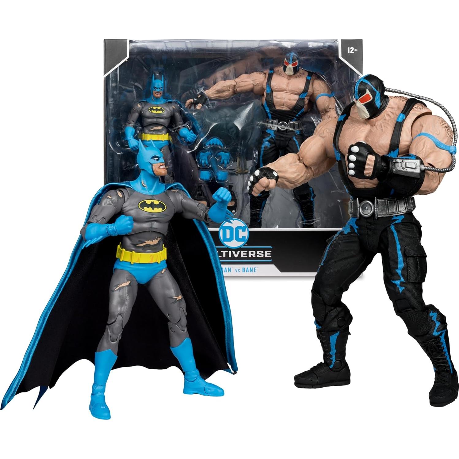 Figura de Acción Batman vs Bane McFarlane Toys 2pk 17.78 cm