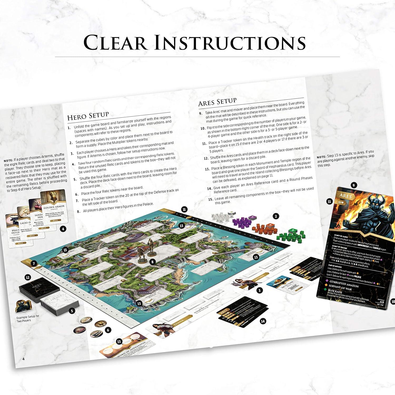 Juego de Estrategia Mujer Maravilla Ravensburger 10+ 1.24 kg