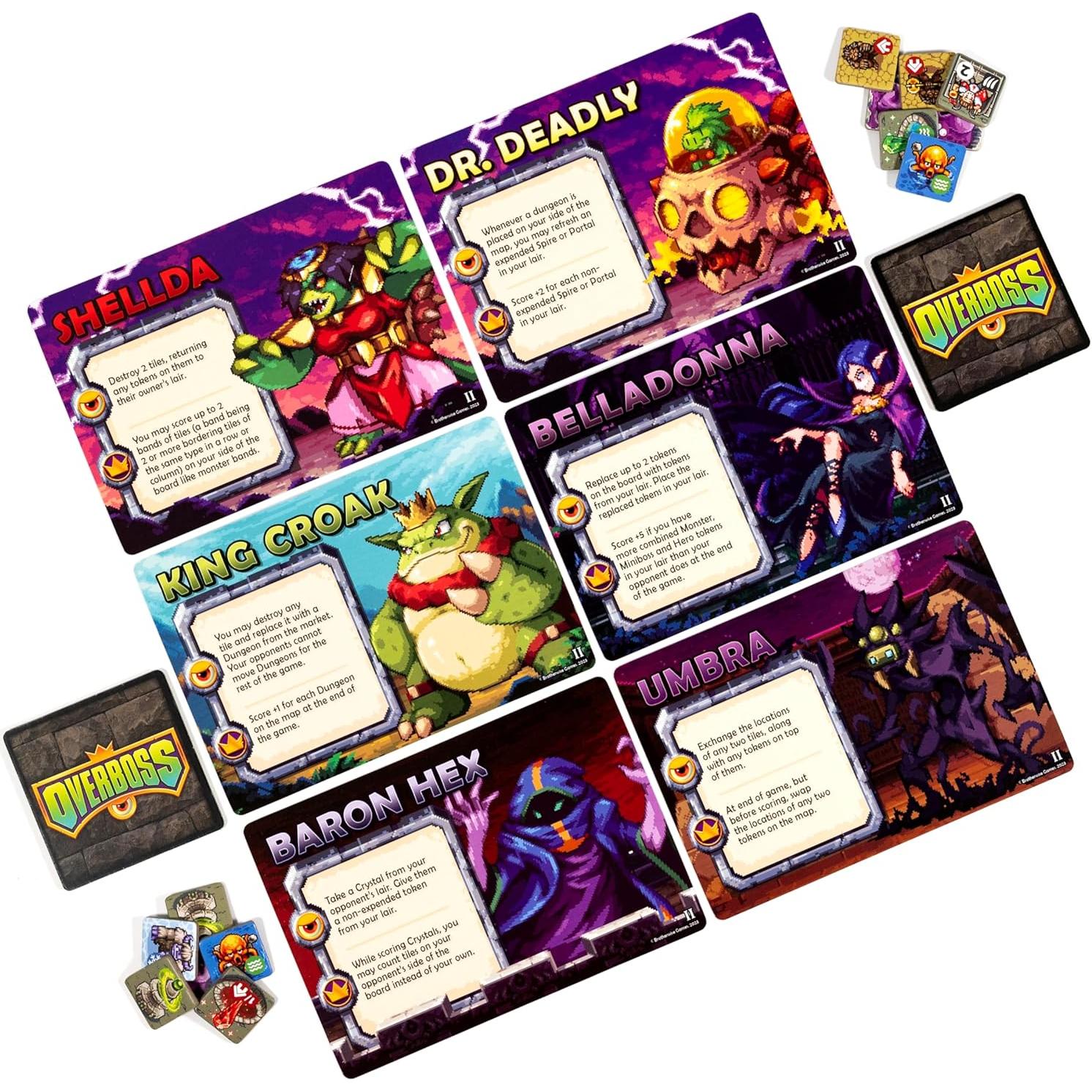 Overboss Duel | Juego de Duelos Rápidos para 2 Jugadores