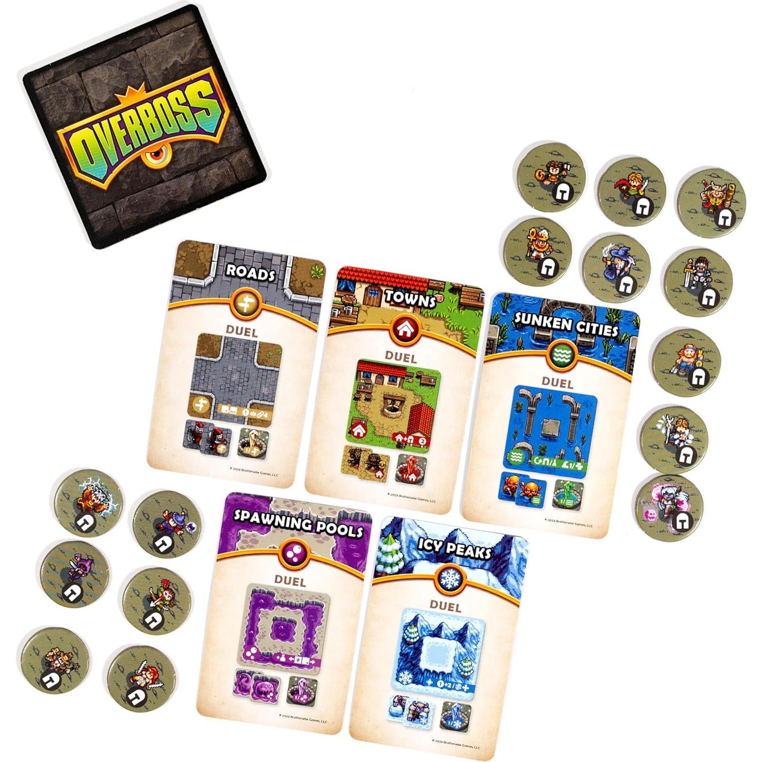 Overboss Duel | Juego de Duelos Rápidos para 2 Jugadores