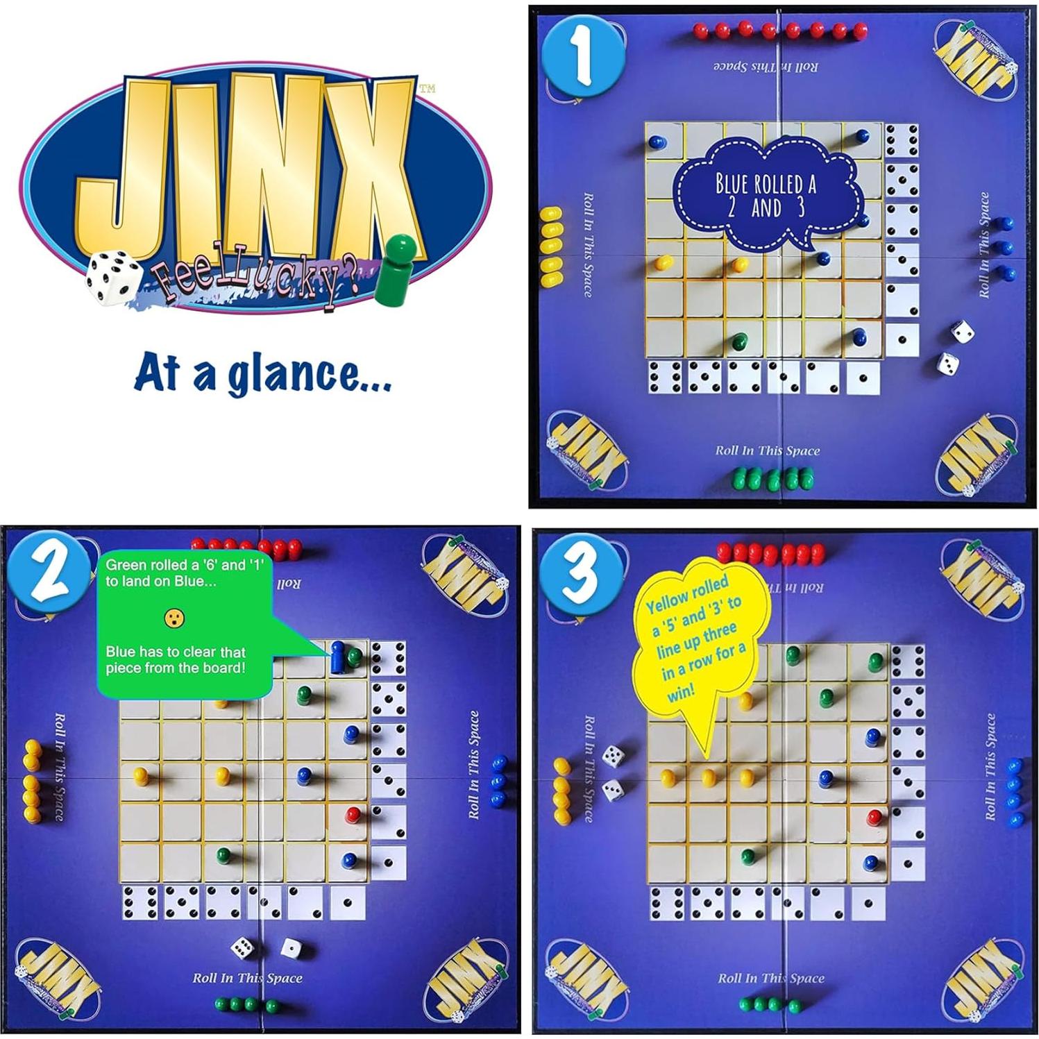 Juego de Mesa JINX - Diversión Rápida para 2-6 Jugadores