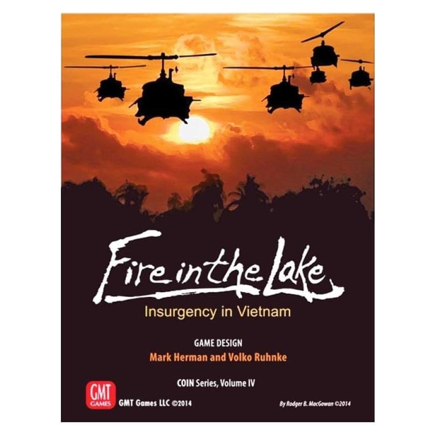 Juego de Estrategia Fuego en el Lago GMT - Guerra de Vietnam