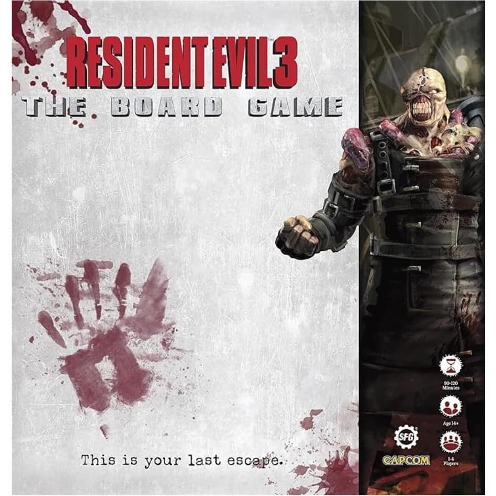 Resident Evil 3: El Juego de Mesa Base - Steamforged Games