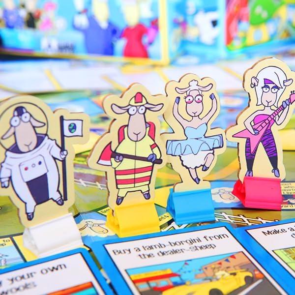 Juego de Mesa SHEEPLE - Diversión Familiar para 3-12 Jugadores
