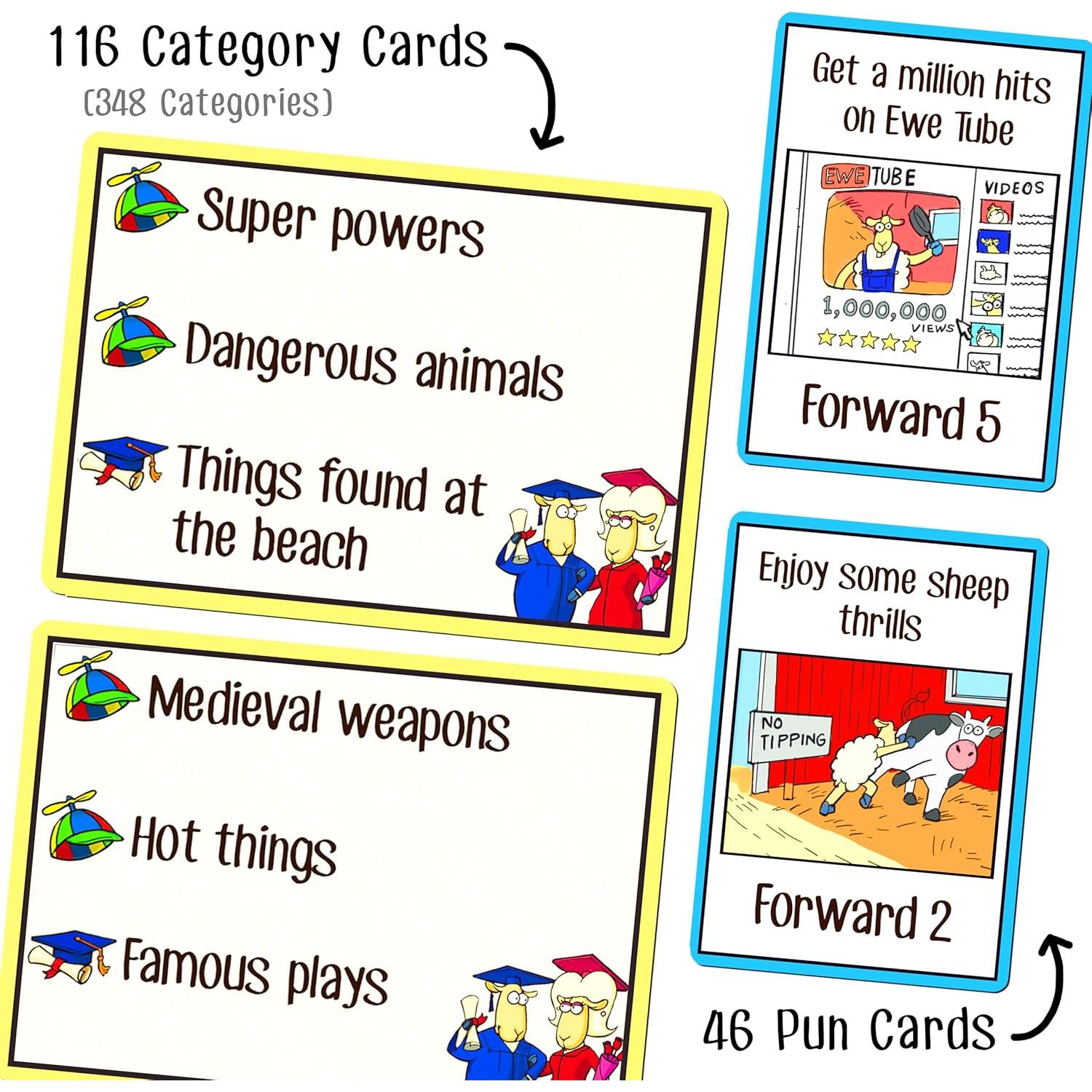 Juego de Mesa SHEEPLE - Diversión Familiar para 3-12 Jugadores