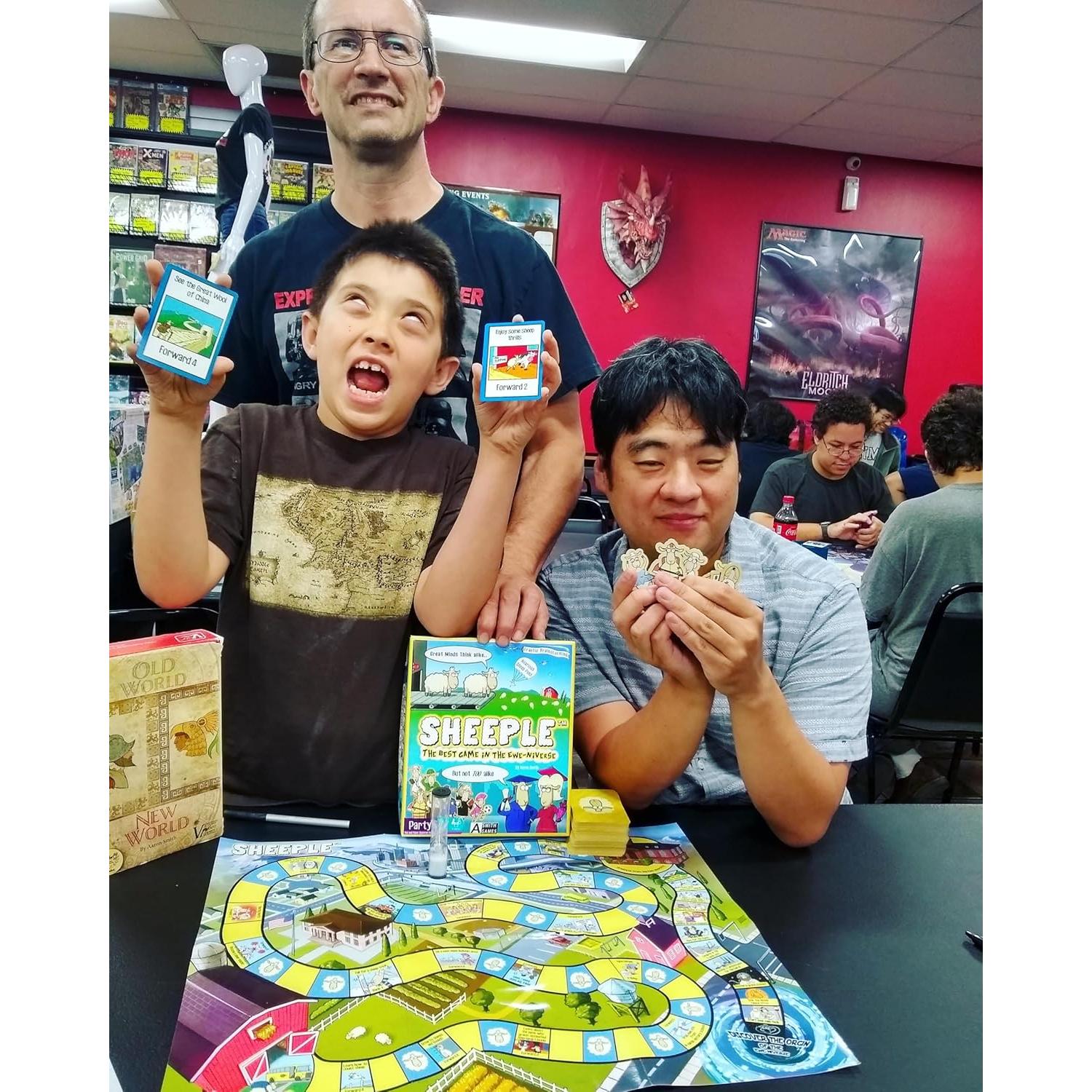 Juego de Mesa SHEEPLE - Diversión Familiar para 3-12 Jugadores