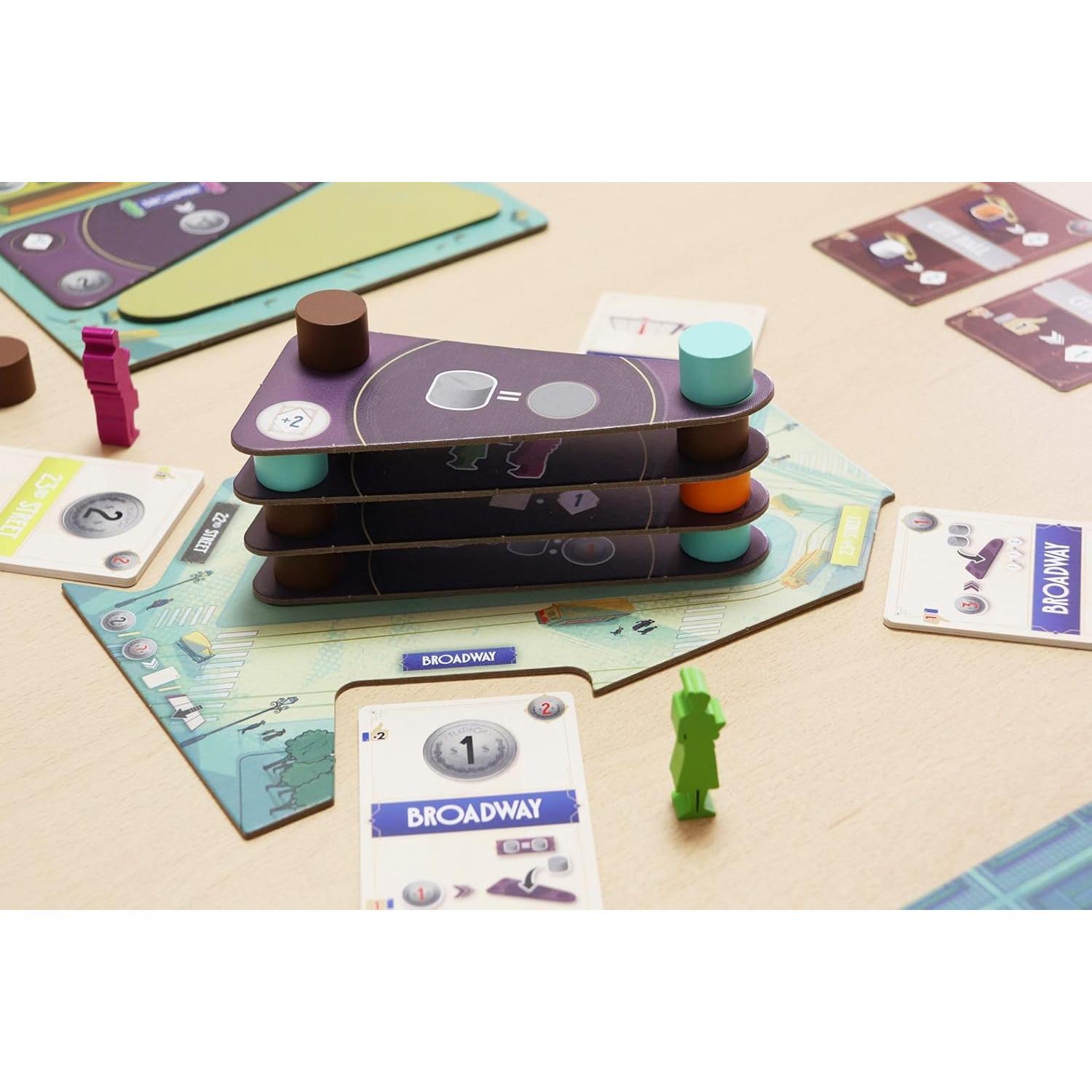 Juego de Mesa Flatiron Ludonova - Estrategia Arquitectónica 1-2 Jugadores