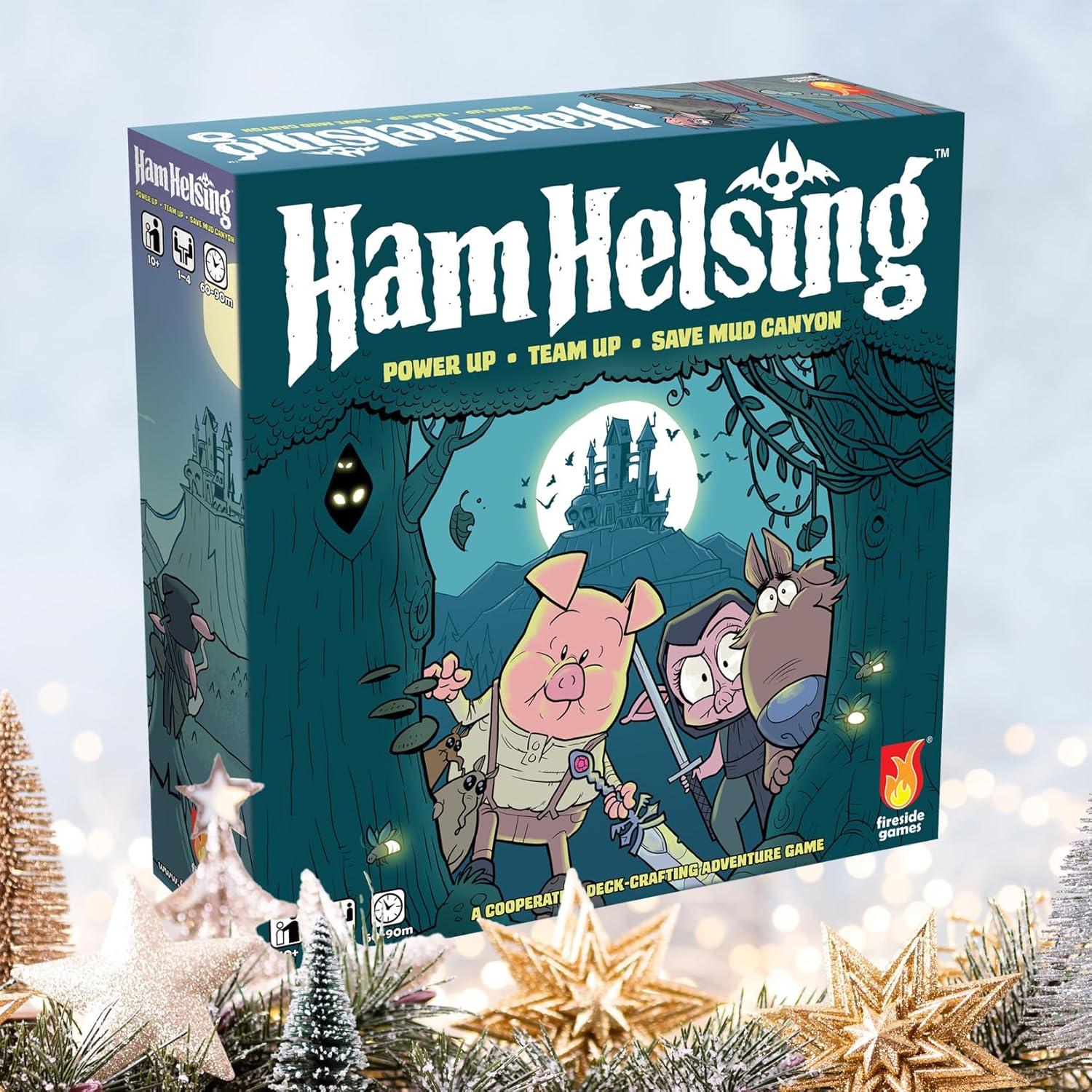 Ham Helsing Juego de Mesa Cooperativo de Monstruos 1-4 Jugadores