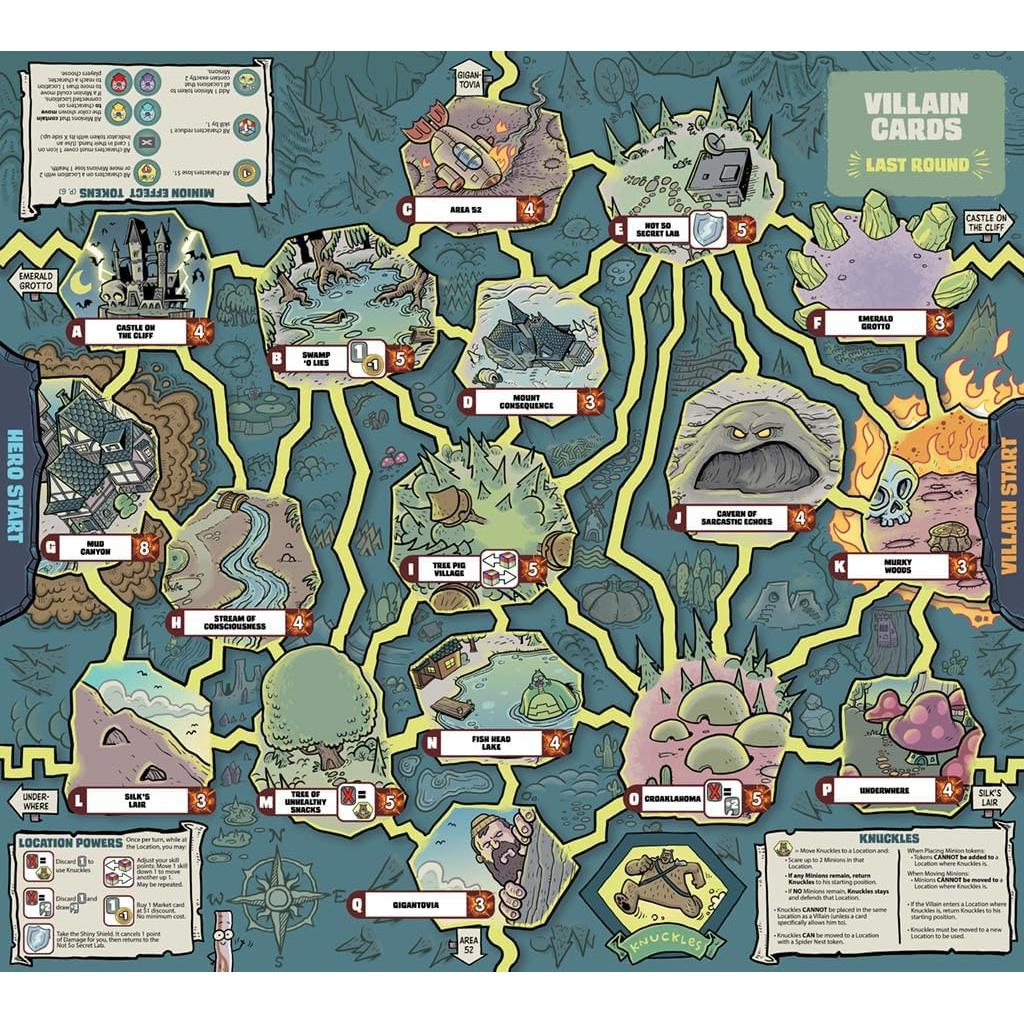 Ham Helsing Juego de Mesa Cooperativo de Monstruos 1-4 Jugadores