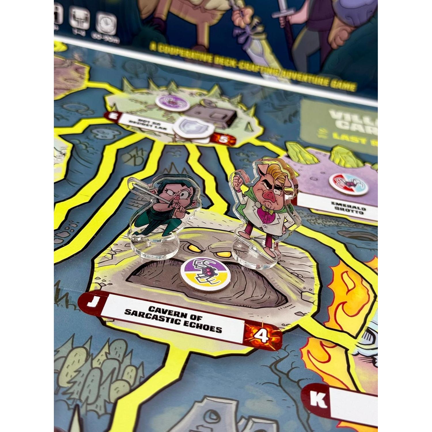 Ham Helsing Juego de Mesa Cooperativo de Monstruos 1-4 Jugadores