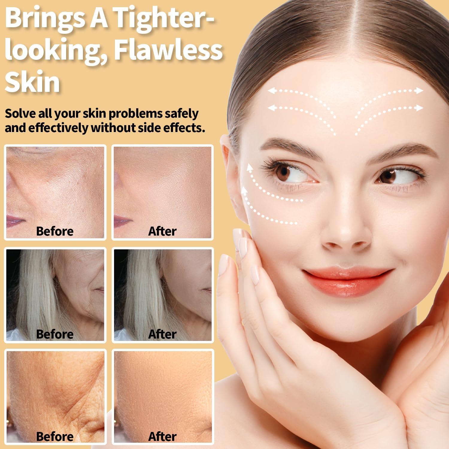 Masajeador Facial LED UUPAS - Terapia de Luz Roja 14.7cm