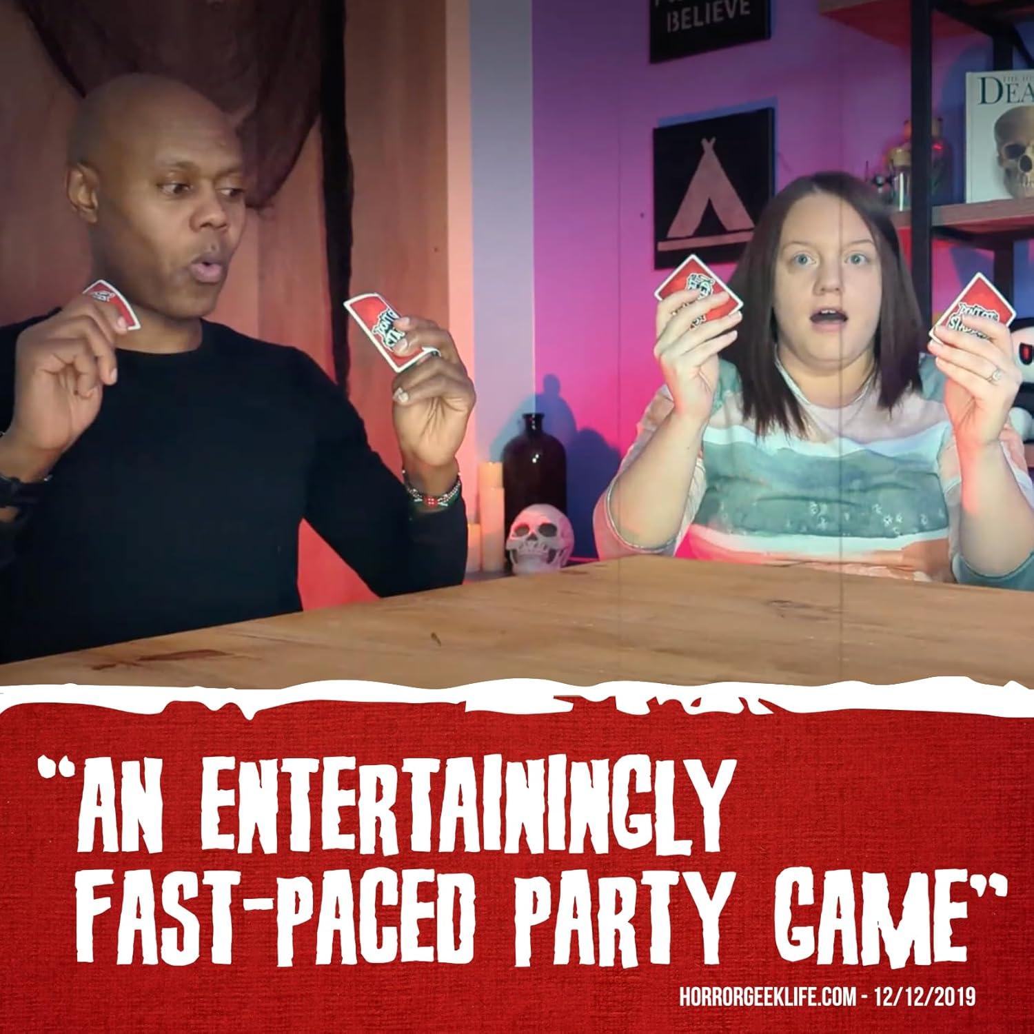 Juego de cartas de terror No te apuñalen! - Rookie Mage Games