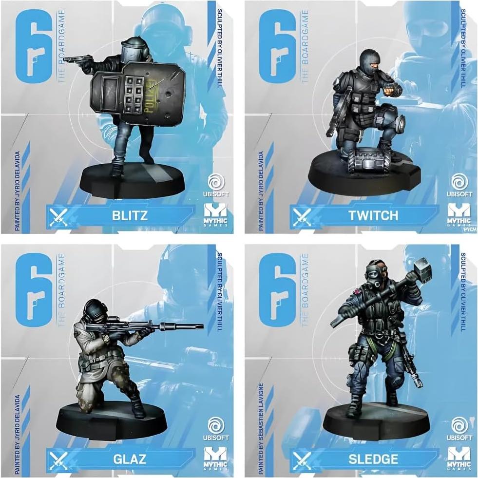 Juego de Mesa Táctico 6: Asedio Mythic Games - 3.51 kg