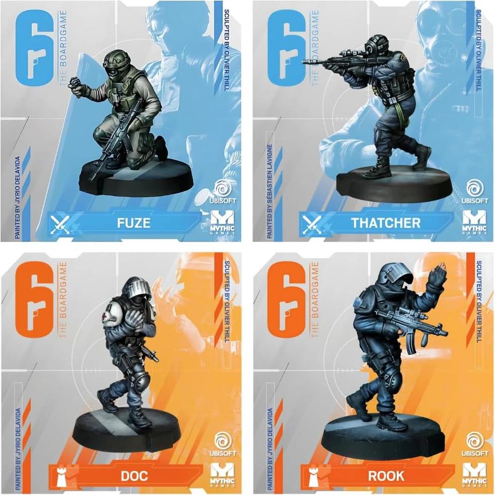 Juego de Mesa Táctico 6: Asedio Mythic Games - 3.51 kg