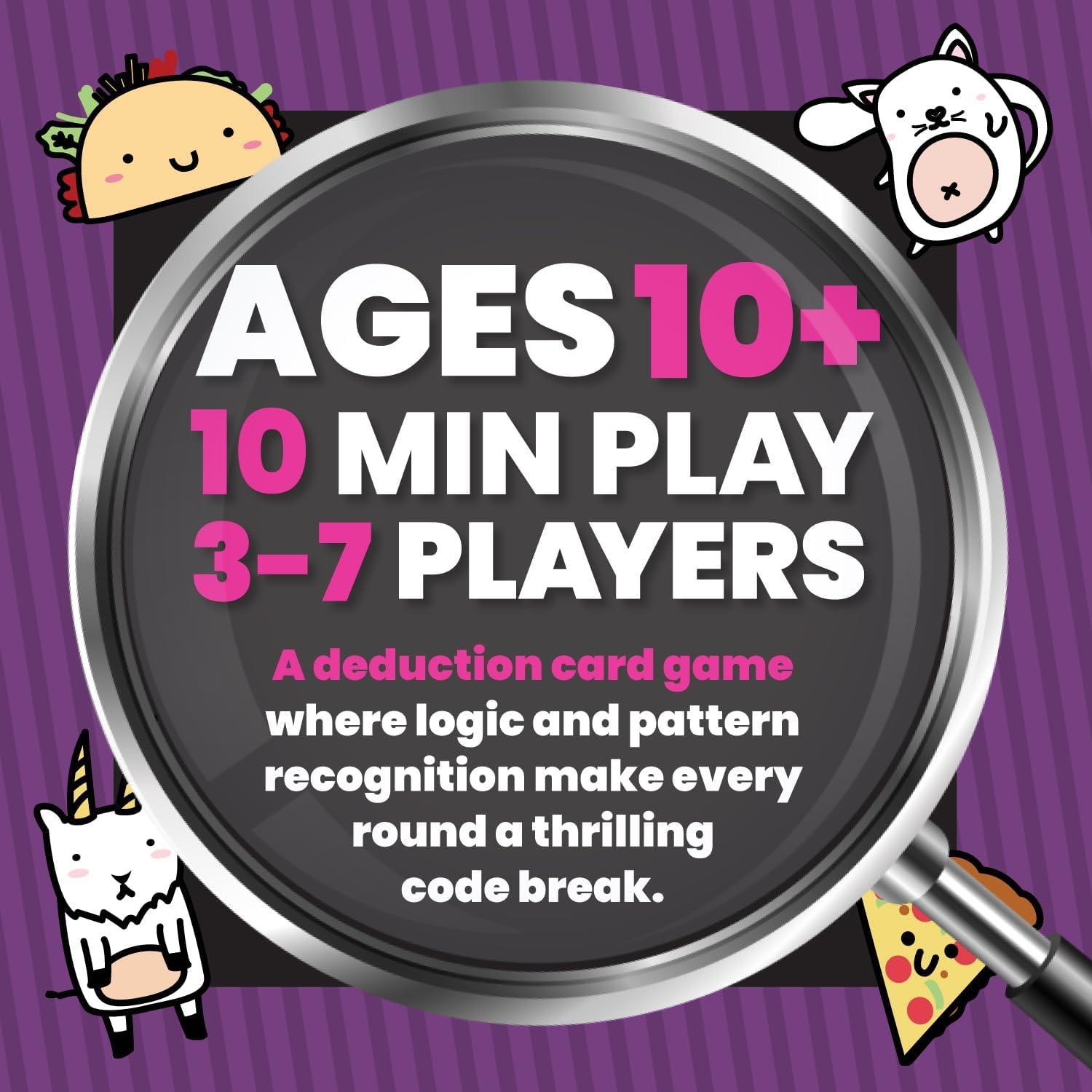 Juego de Cartas de Deducción Sé que... Tú no lo sabes - Dolphin Hat Games - 3 a 7 Jugadores