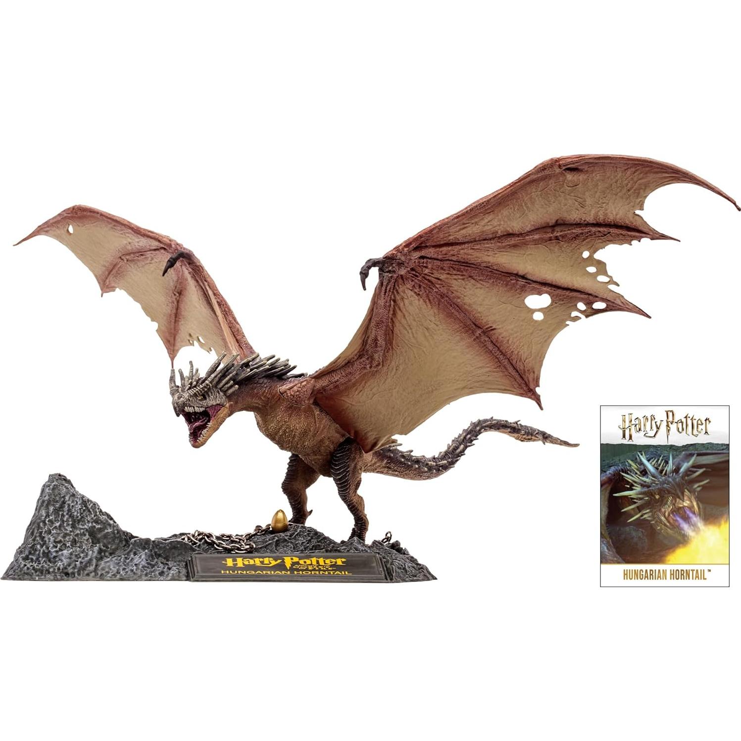 Estatua Dragón Horntail Húngaro McFarlane 27.94 cm Harry Potter